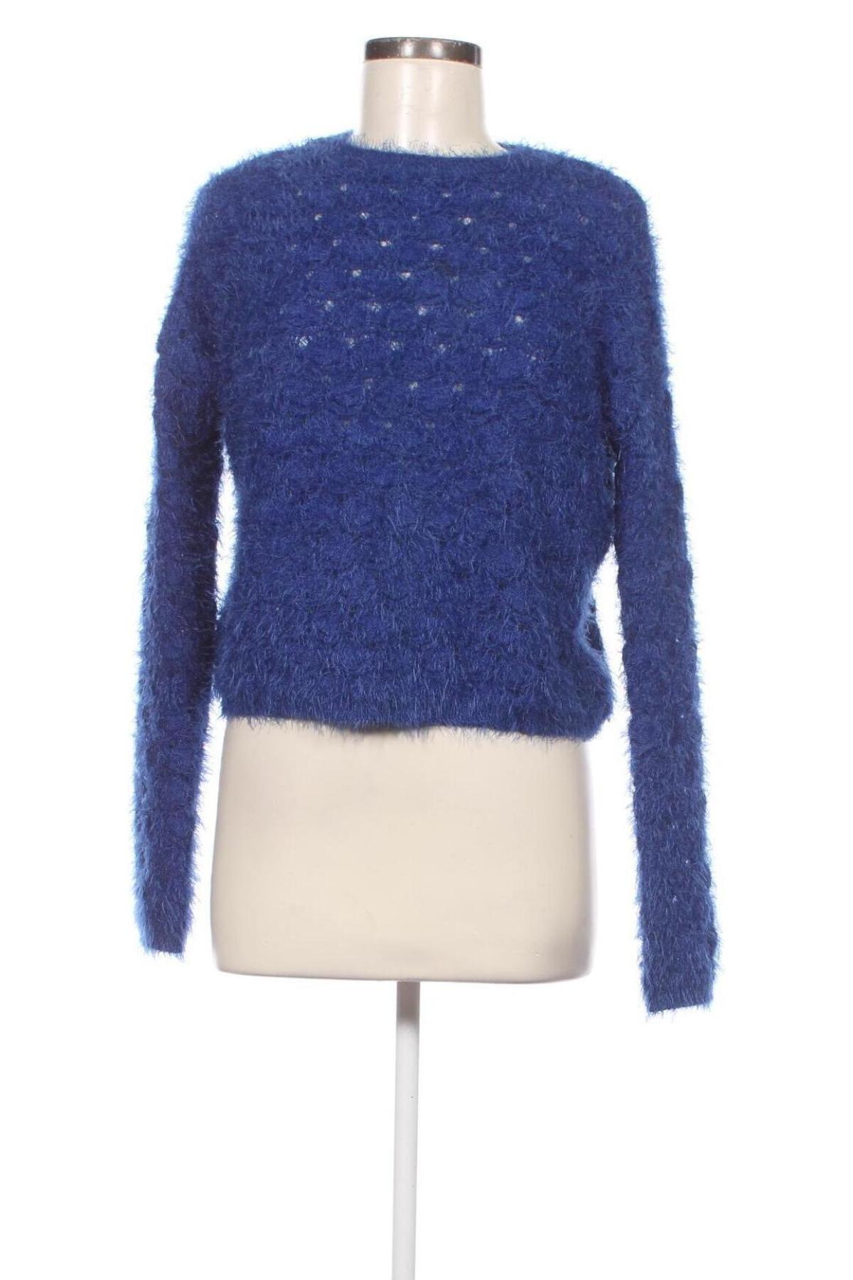 Damenpullover Bershka, Größe S, Farbe Blau, Preis 8,07 €