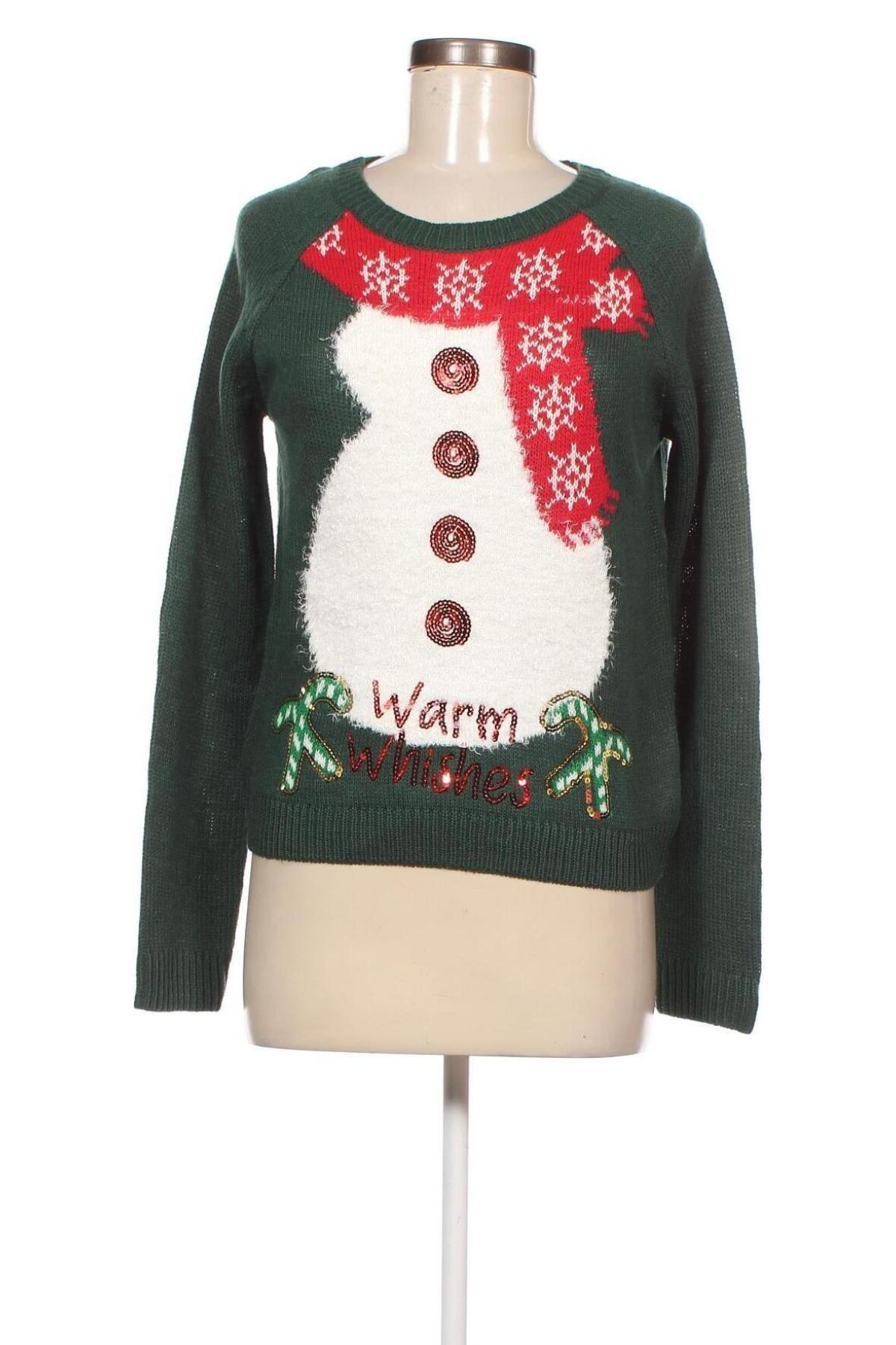 Γυναικείο πουλόβερ C&A, Μέγεθος L, Χρώμα Πράσινο, Τιμή 5,38 €