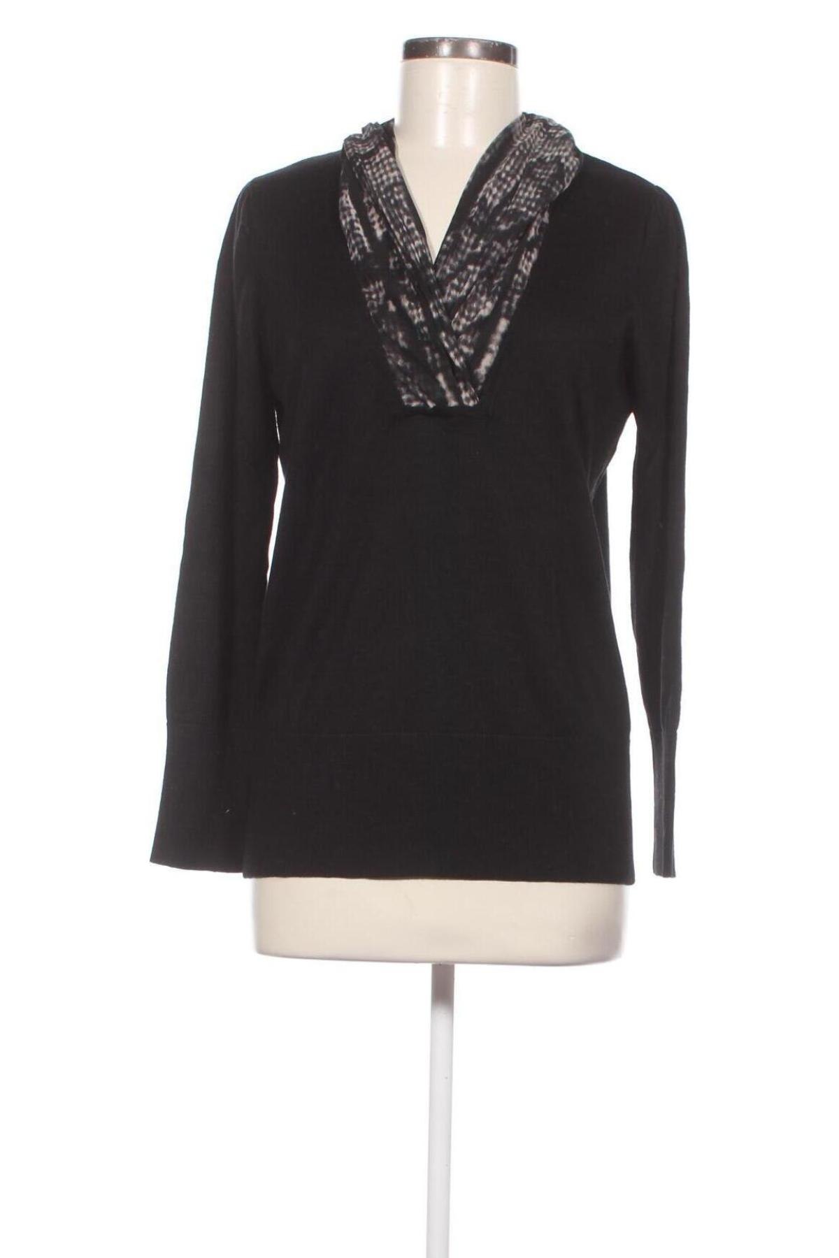 Γυναικείο πουλόβερ Elena Miro, Μέγεθος M, Χρώμα Μαύρο, Τιμή 2,03 €