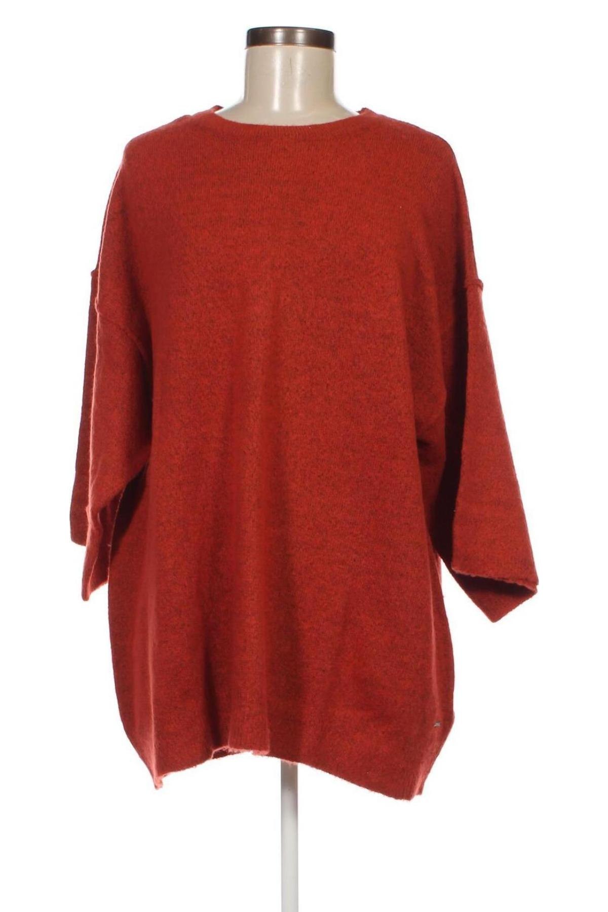Pulover de femei Funky Buddha, Mărime XS, Culoare Roșu, Preț 85,85 Lei