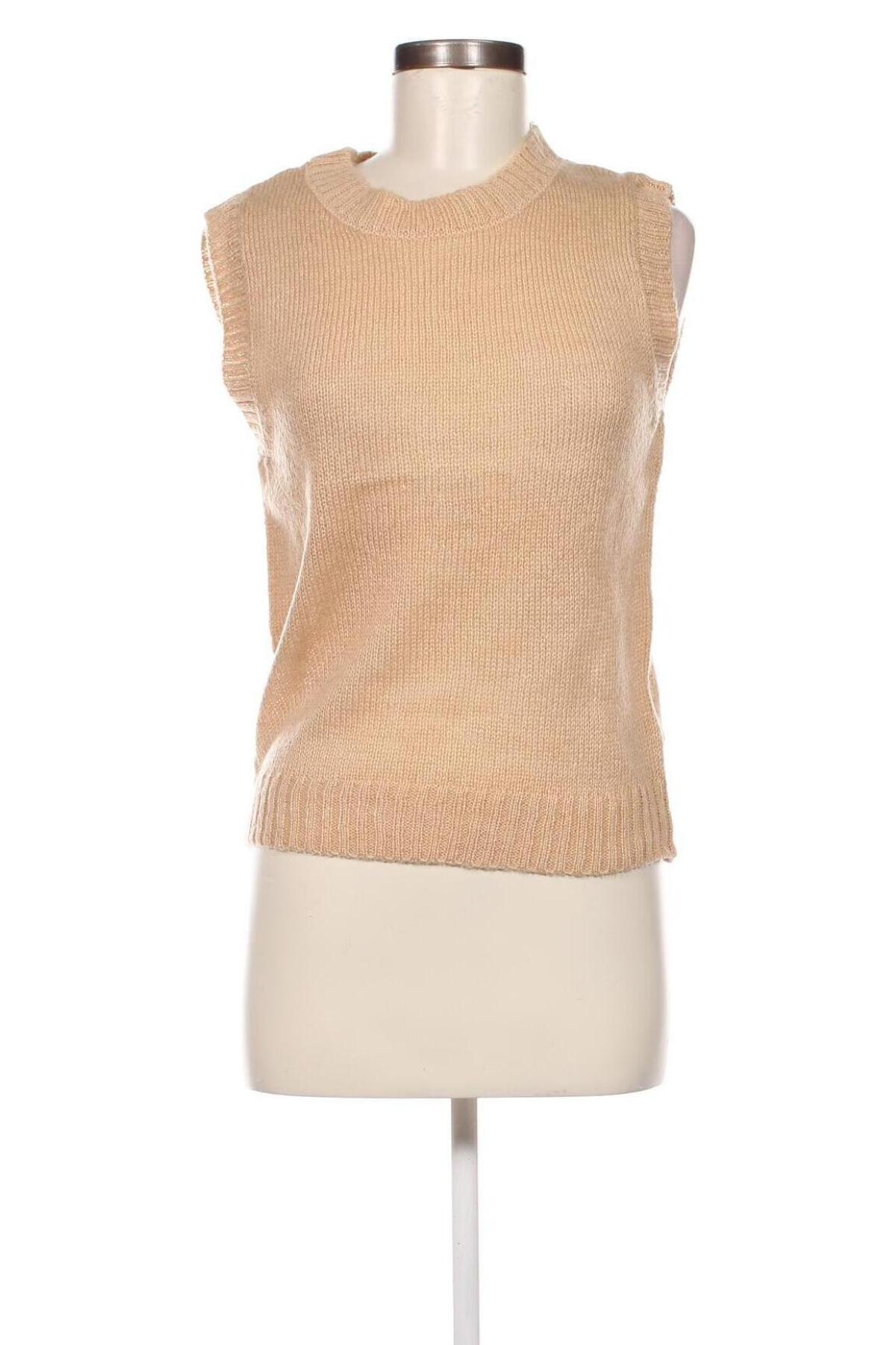 Γυναικείο πουλόβερ Ichi, Μέγεθος XS, Χρώμα  Μπέζ, Τιμή 13,46 €