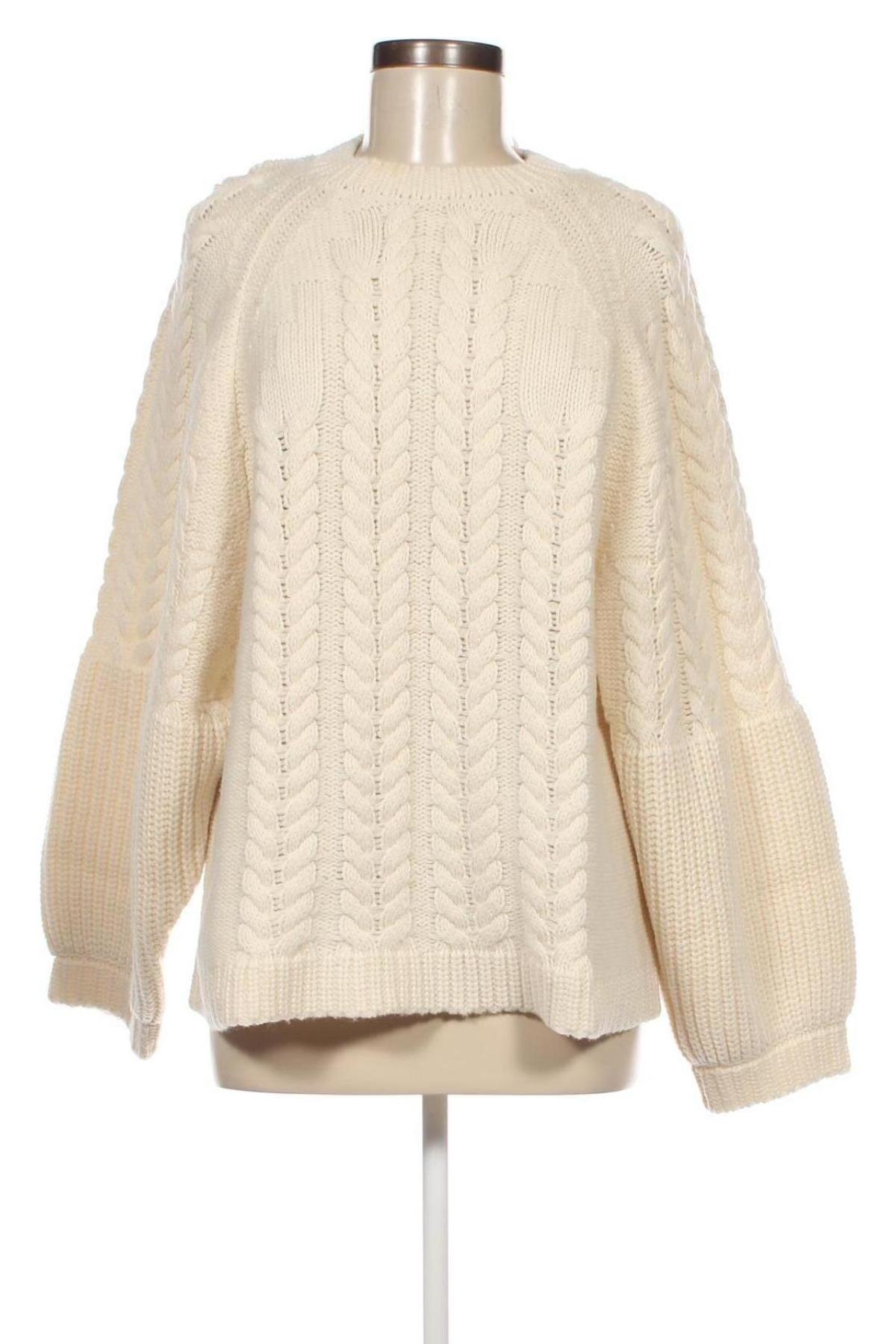 Γυναικείο πουλόβερ LENI KLUM x ABOUT YOU, Μέγεθος M, Χρώμα  Μπέζ, Τιμή 20,18 €