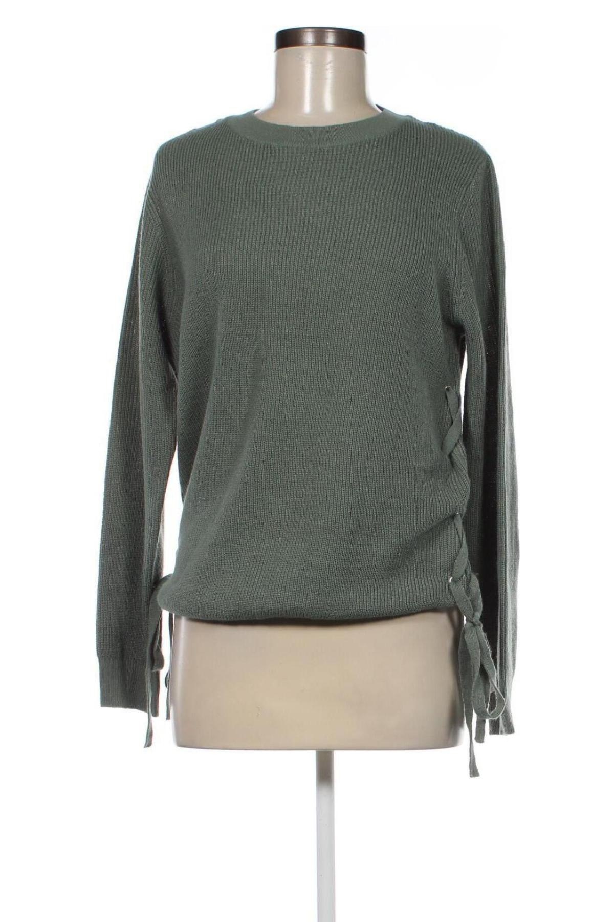 Дамски пуловер My Hailys, Размер M, Цвят Зелен, Цена 9,28 лв.