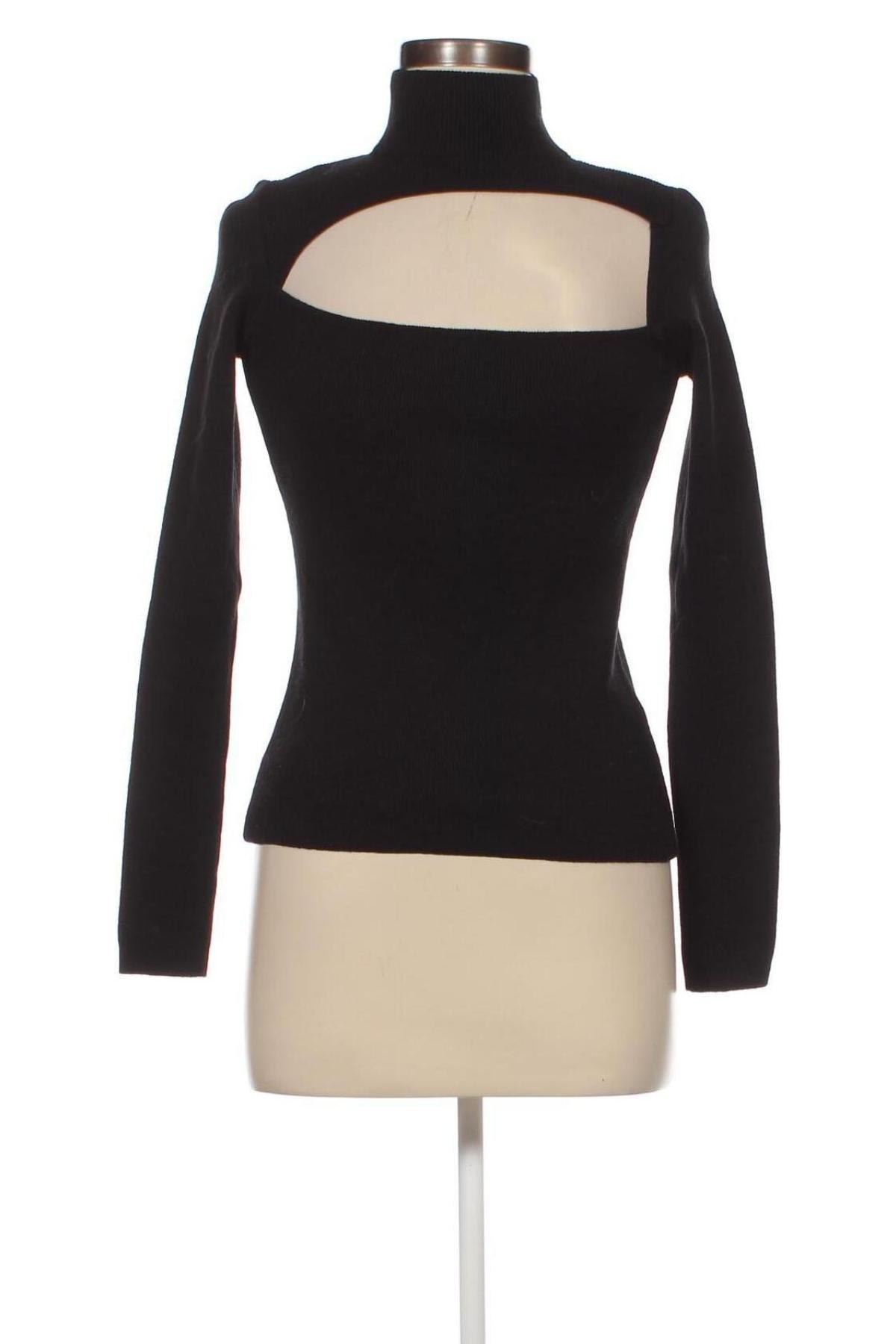 Дамски пуловер NU-IN, Размер XS, Цвят Черен, Цена 35,67 лв.