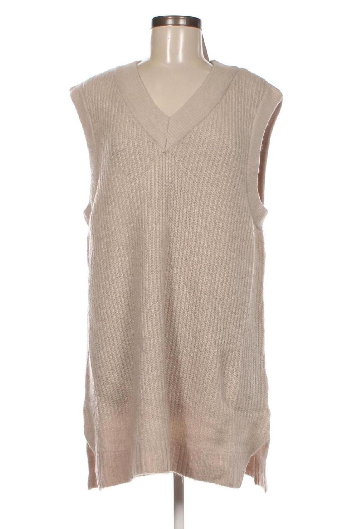 Γυναικείο πουλόβερ ONLY Carmakoma, Μέγεθος M, Χρώμα  Μπέζ, Τιμή 8,63 €