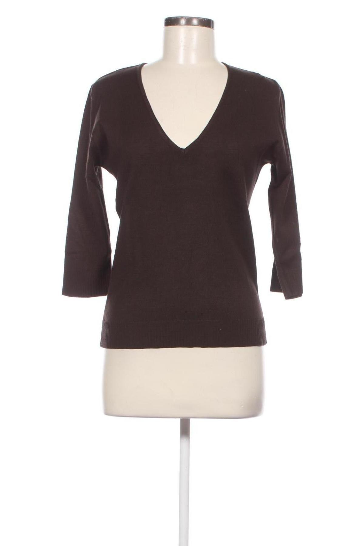 Дамски пуловер Olsen, Размер M, Цвят Кафяв, Цена 14,50 лв.