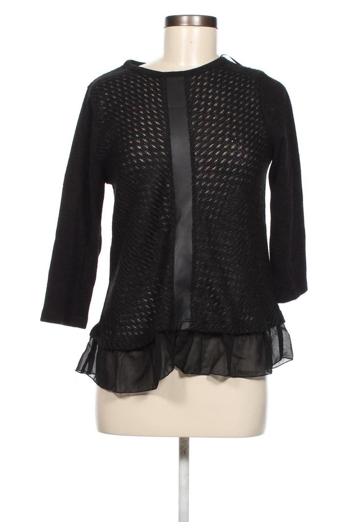 Γυναικείο πουλόβερ Oviesse, Μέγεθος S, Χρώμα Μαύρο, Τιμή 7,35 €