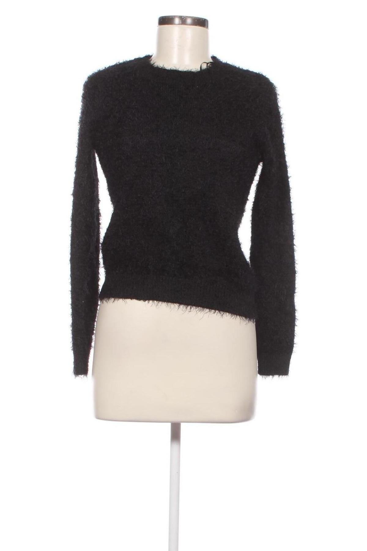 Дамски пуловер Pimkie, Размер S, Цвят Черен, Цена 14,09 лв.