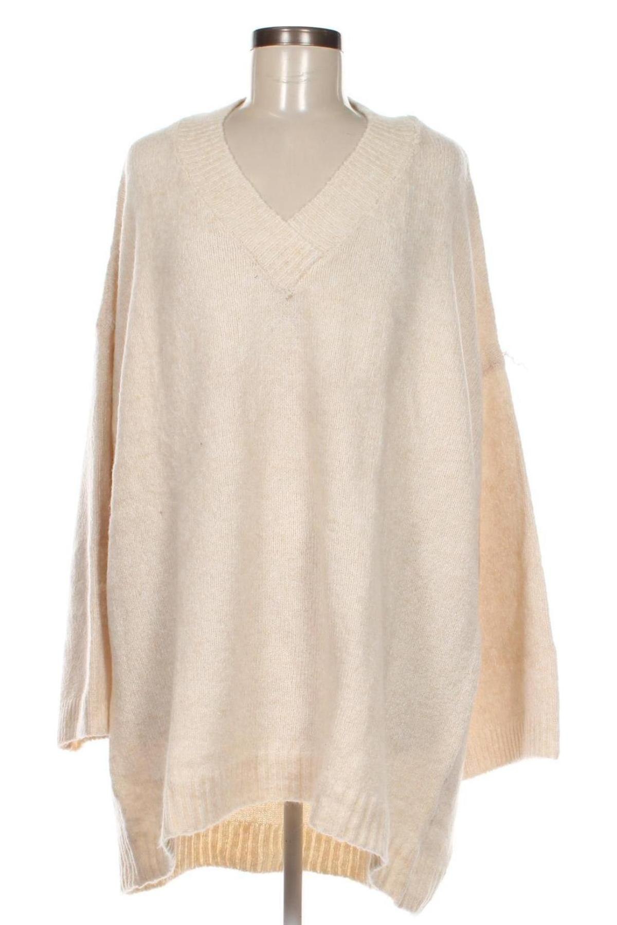 Damenpullover Pull&Bear, Größe M, Farbe Beige, Preis € 9,48