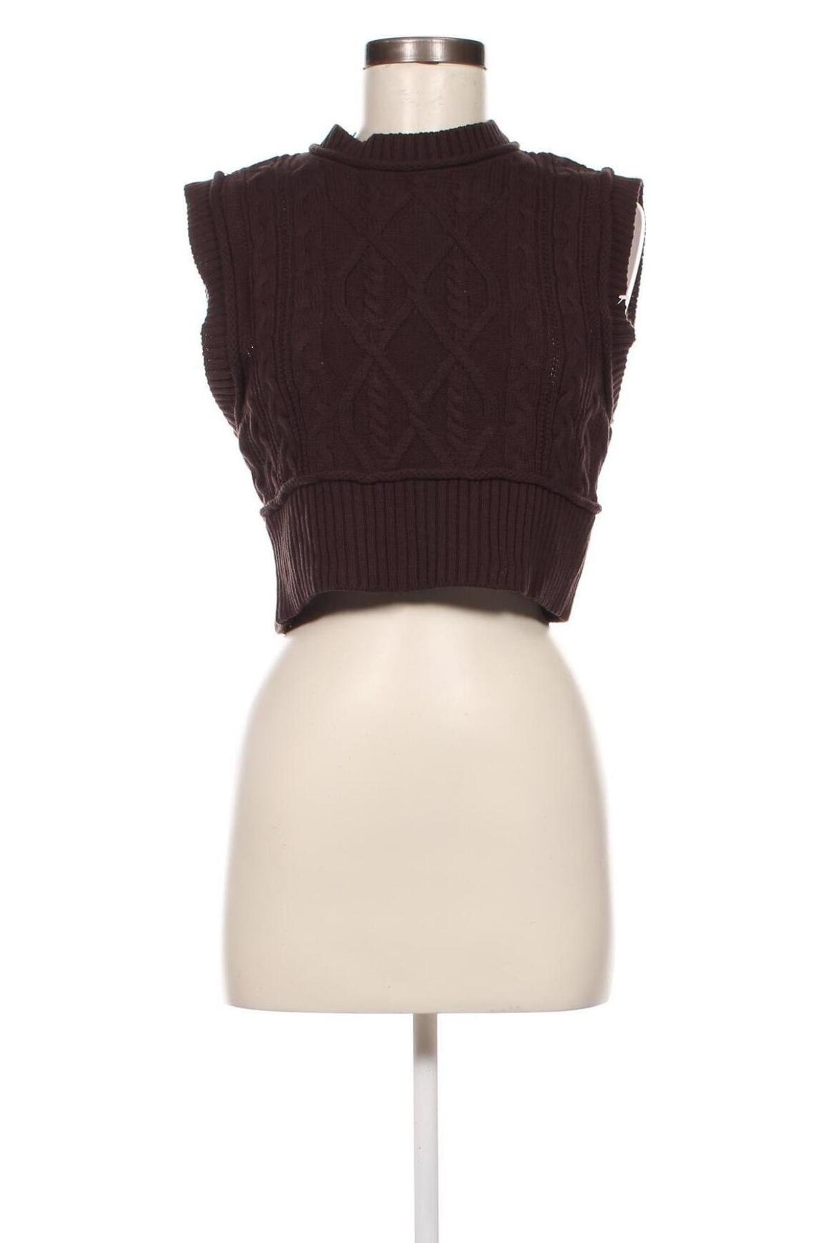 Дамски пуловер Tally Weijl, Размер M, Цвят Кафяв, Цена 10,58 лв.