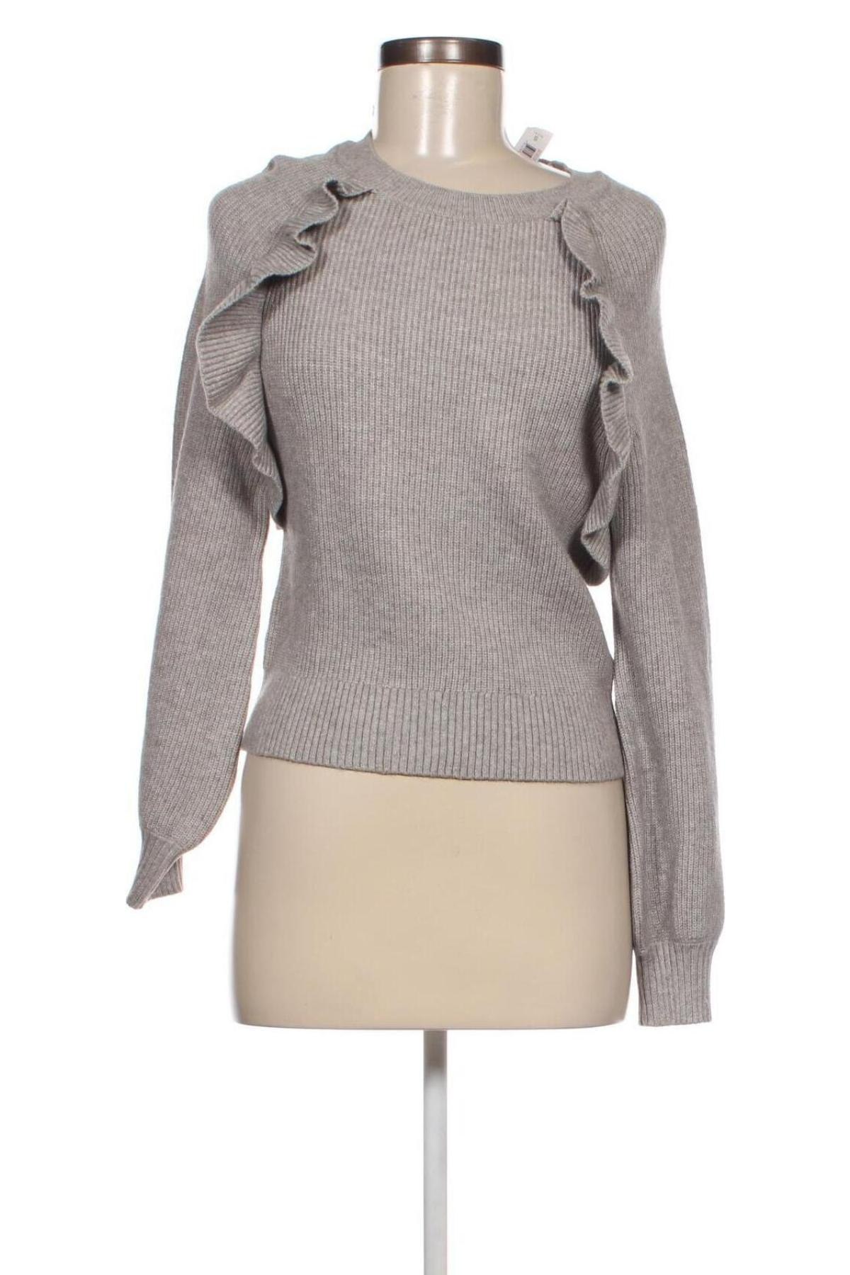 Дамски пуловер Tally Weijl, Размер S, Цвят Сив, Цена 11,50 лв.