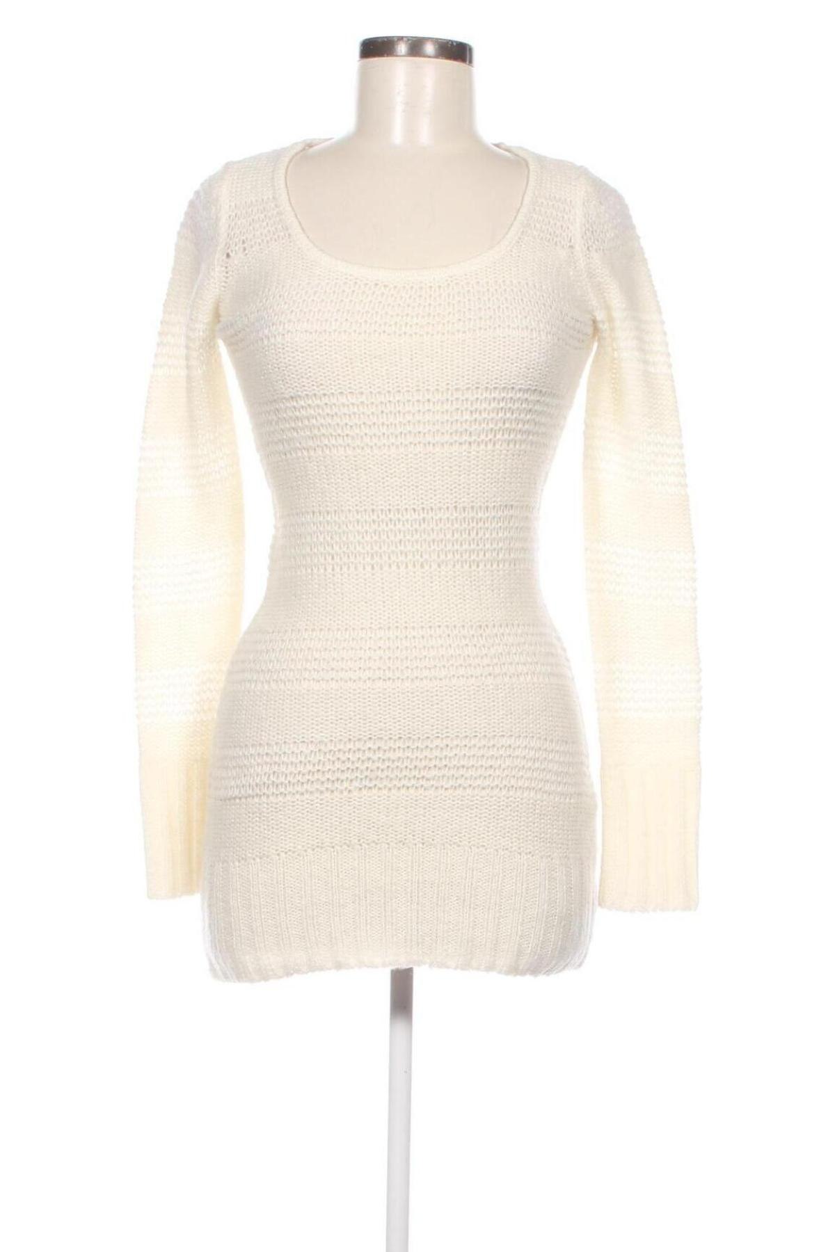 Дамски пуловер Tally Weijl, Размер XS, Цвят Екрю, Цена 18,00 лв.