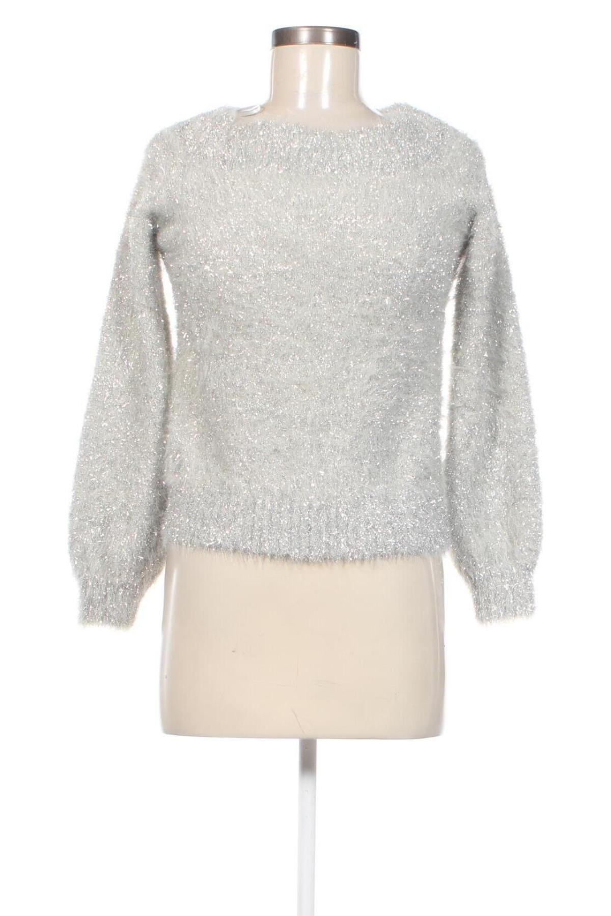 Дамски пуловер Top Secret, Размер XS, Цвят Сив, Цена 8,64 лв.