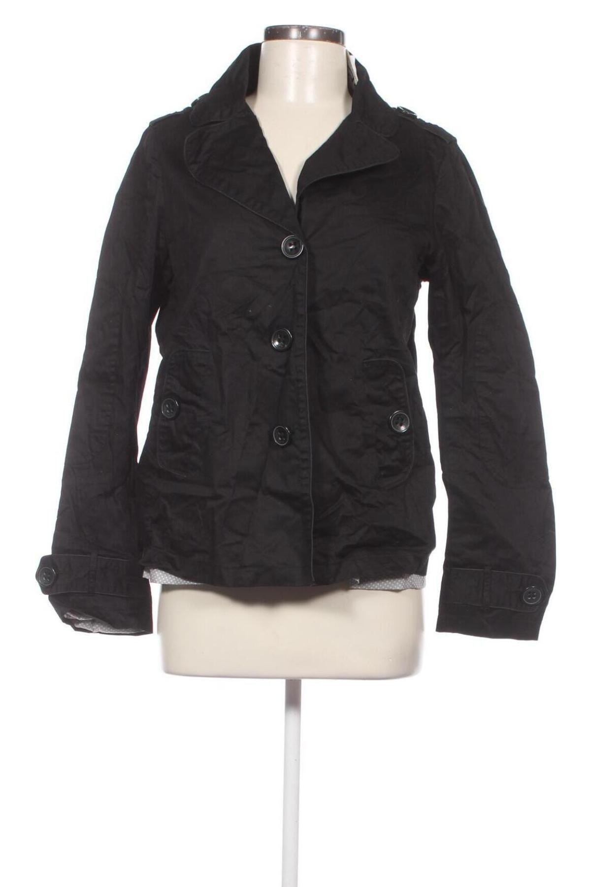 Dámsky prechodný kabát  BZR Bruuns Bazaar, Veľkosť M, Farba Čierna, Cena  4,01 €