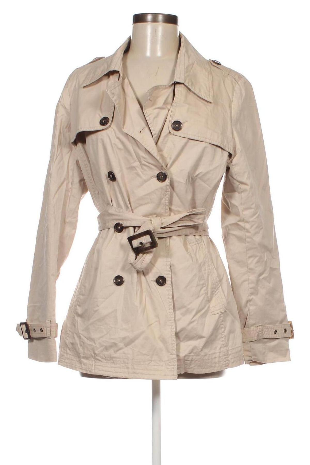 Damen Trenchcoat Cool Code, Größe S, Farbe Beige, Preis 52,19 €