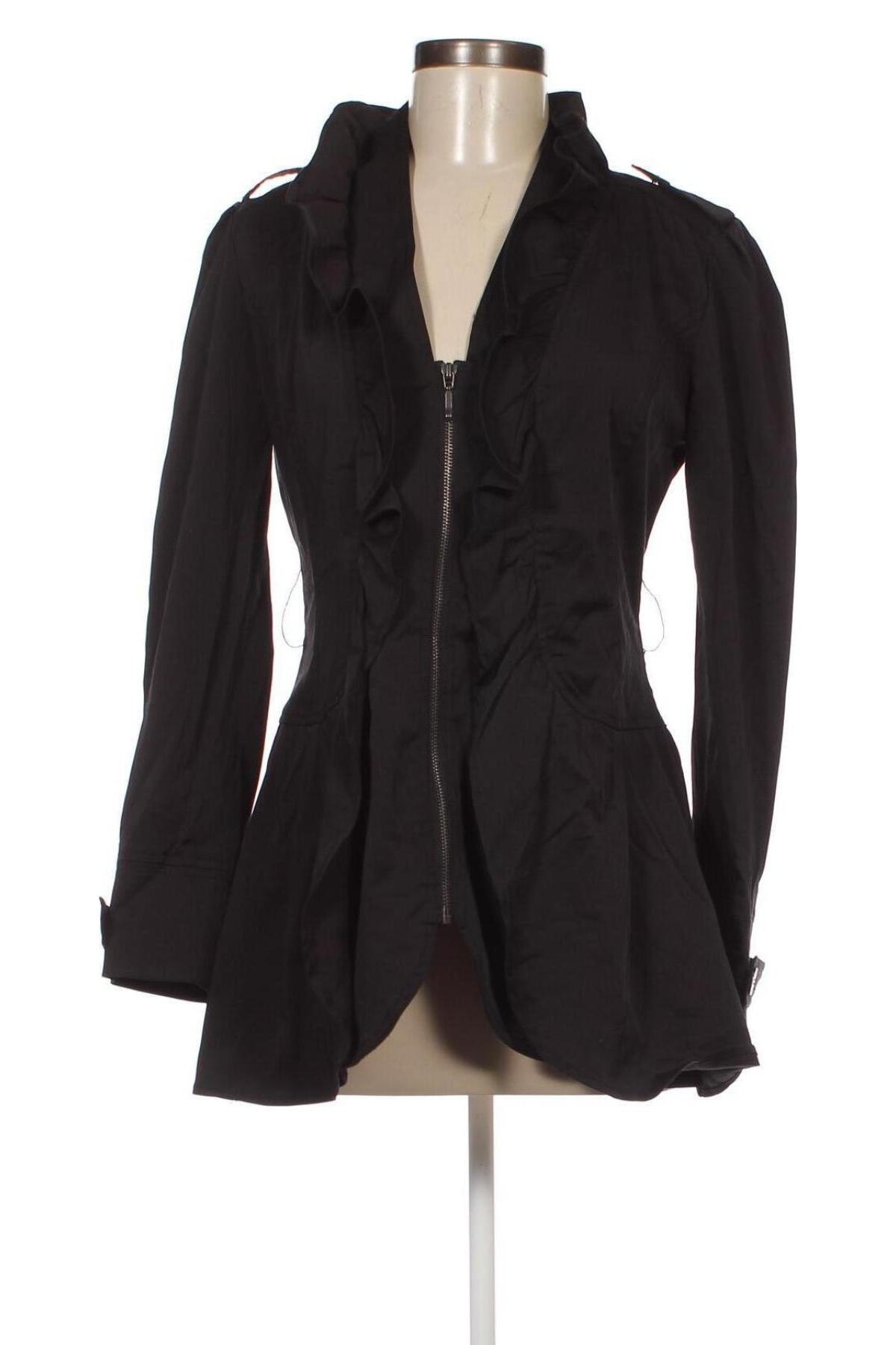 Damen Trenchcoat Cynthia Rowley, Größe S, Farbe Schwarz, Preis 31,28 €