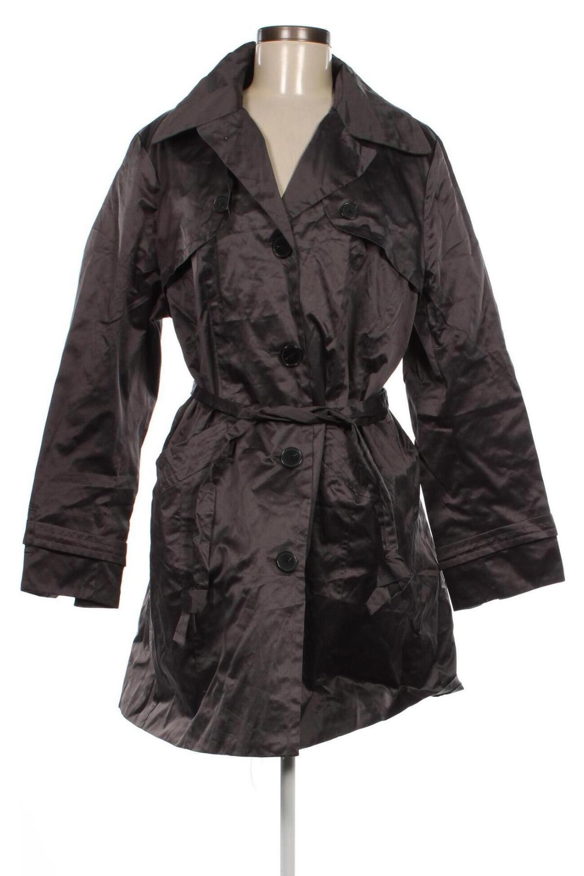 Damen Trenchcoat Esprit, Größe XL, Farbe Grau, Preis 9,39 €