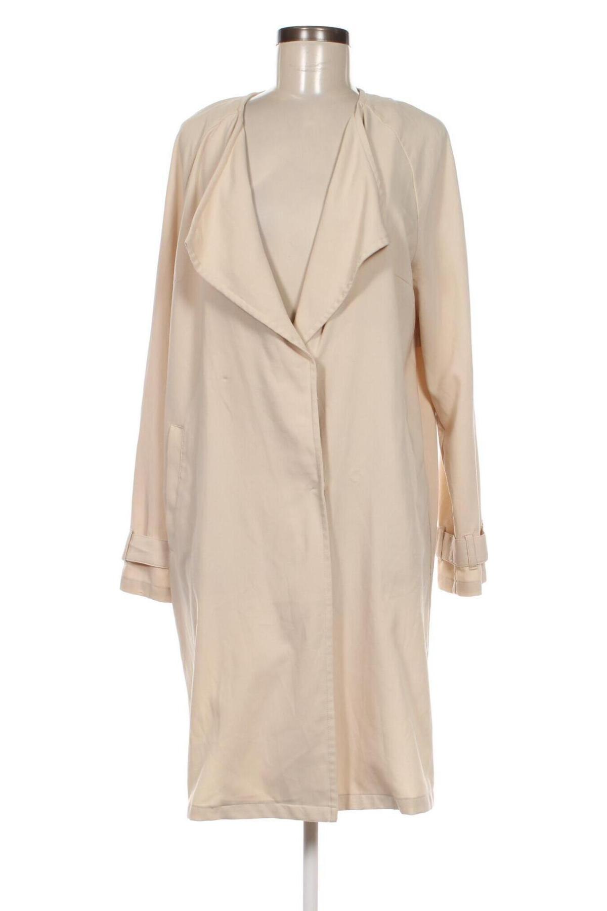 Damen Trenchcoat H&M Divided, Größe M, Farbe Beige, Preis 7,83 €