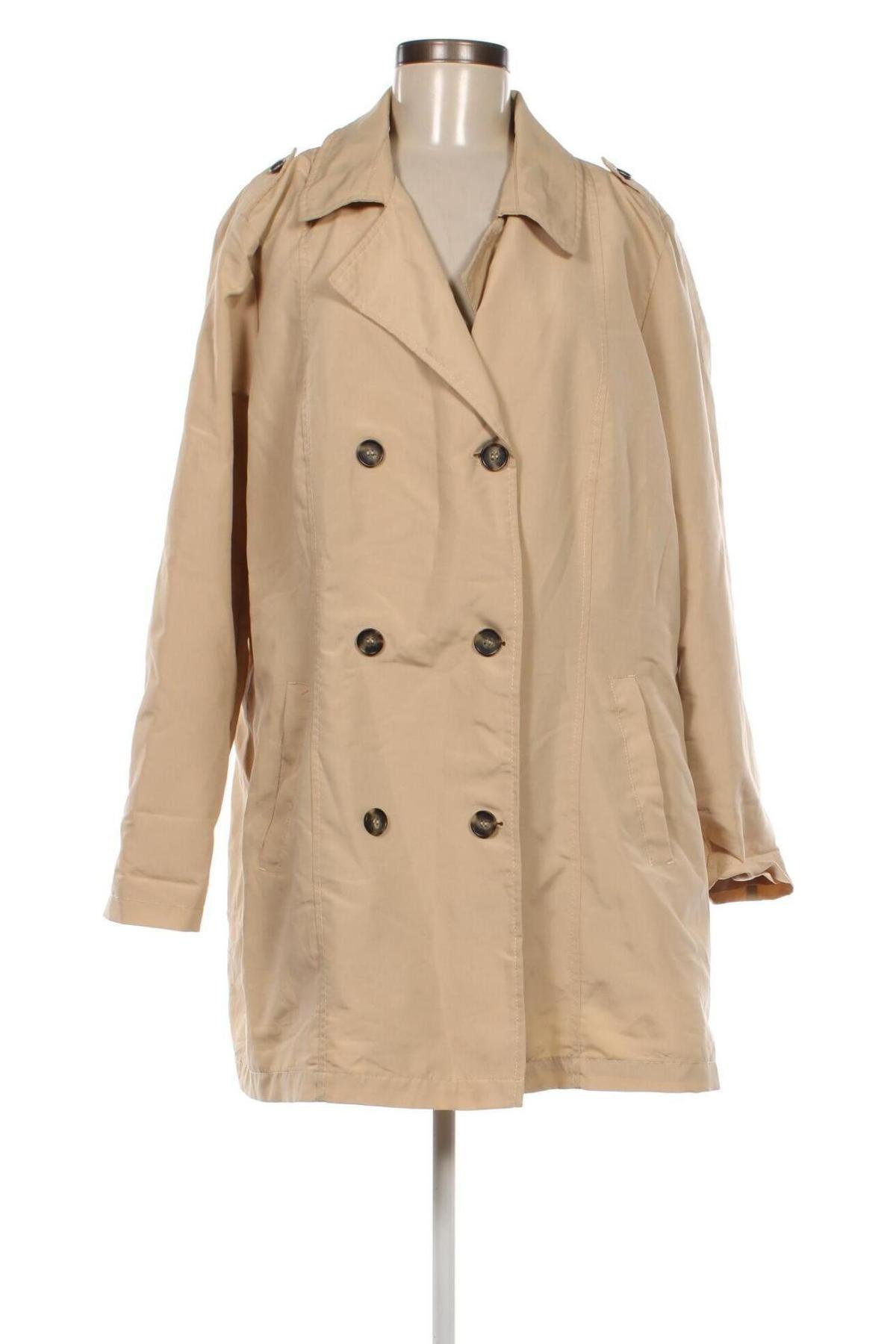 Дамски шлифер Jean Pascale, Размер XL, Цвят Екрю, Цена 75,00 лв.