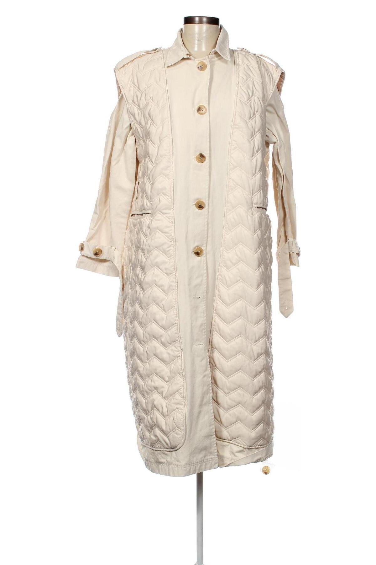 Дамски шлифер Karen Millen, Размер XL, Цвят Екрю, Цена 331,10 лв.