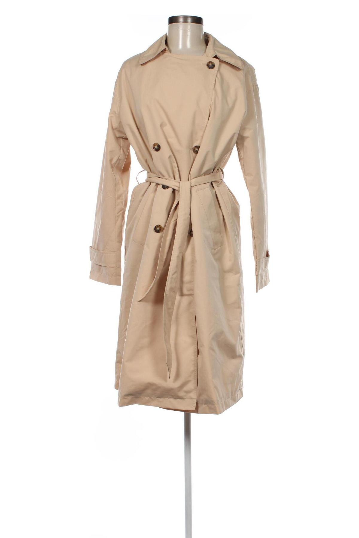 Damen Trench Coat Vero Moda, Größe S, Farbe Beige, Preis € 48,97