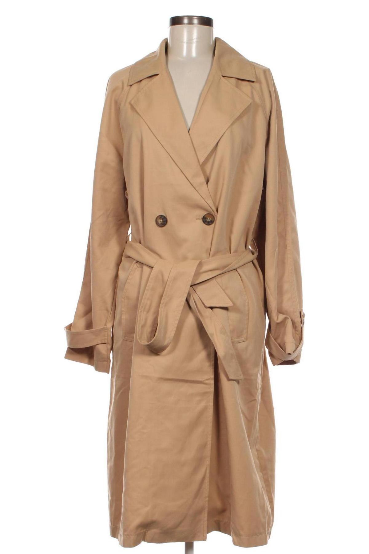 Damen Trench Coat Vero Moda, Größe XL, Farbe Beige, Preis € 11,24