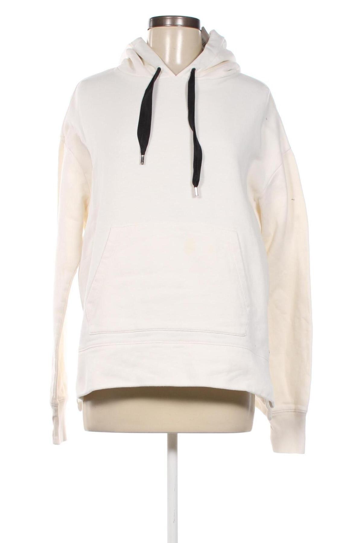 Damen Sweatshirt Hugo Boss, Größe M, Farbe Ecru, Preis 105,28 €