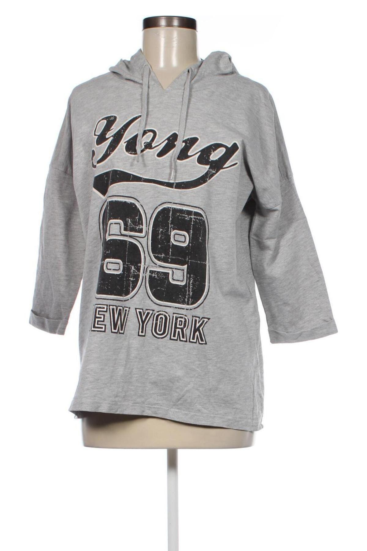 Damen Sweatshirt Jacqueline De Yong, Größe M, Farbe Grau, Preis 3,03 €