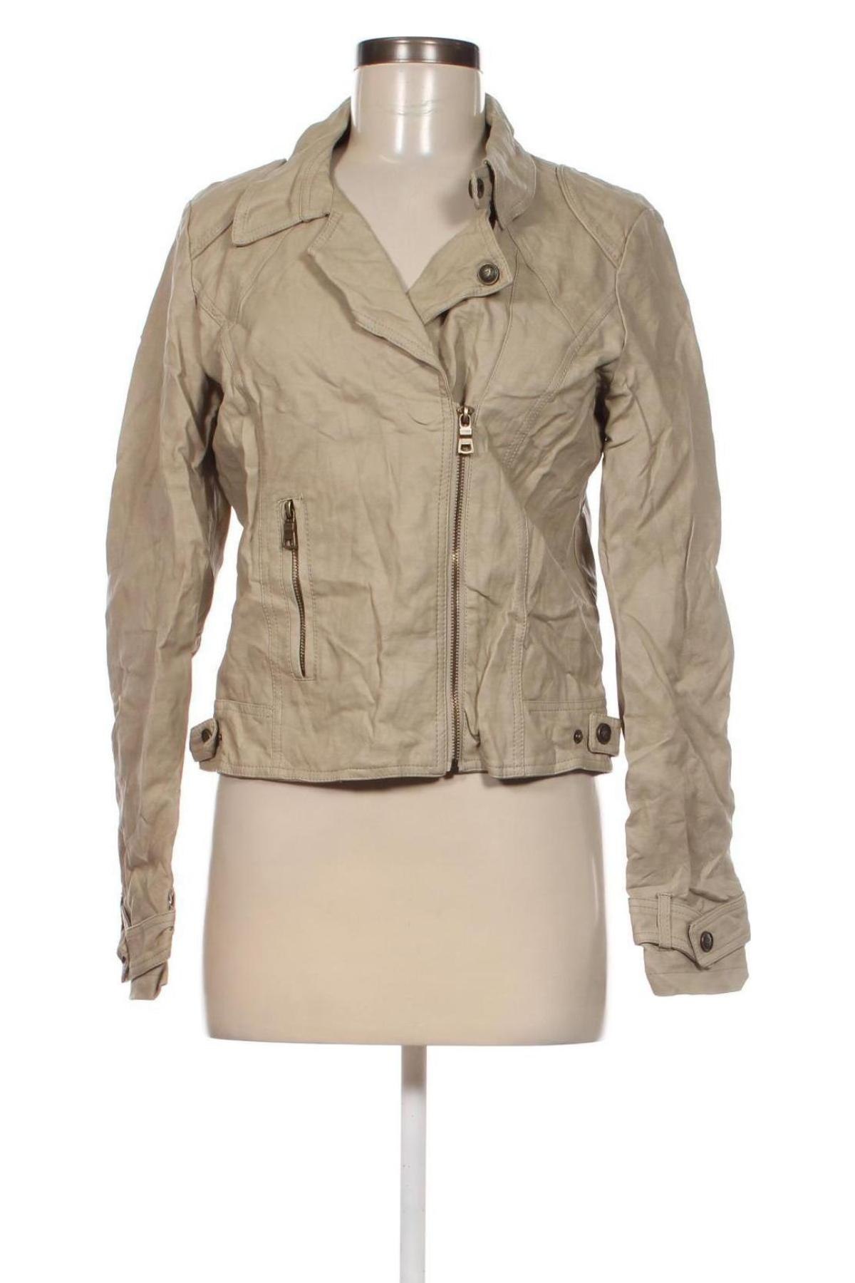 Dámska kožená bunda , Veľkosť M, Farba Béžová, Cena  27,78 €
