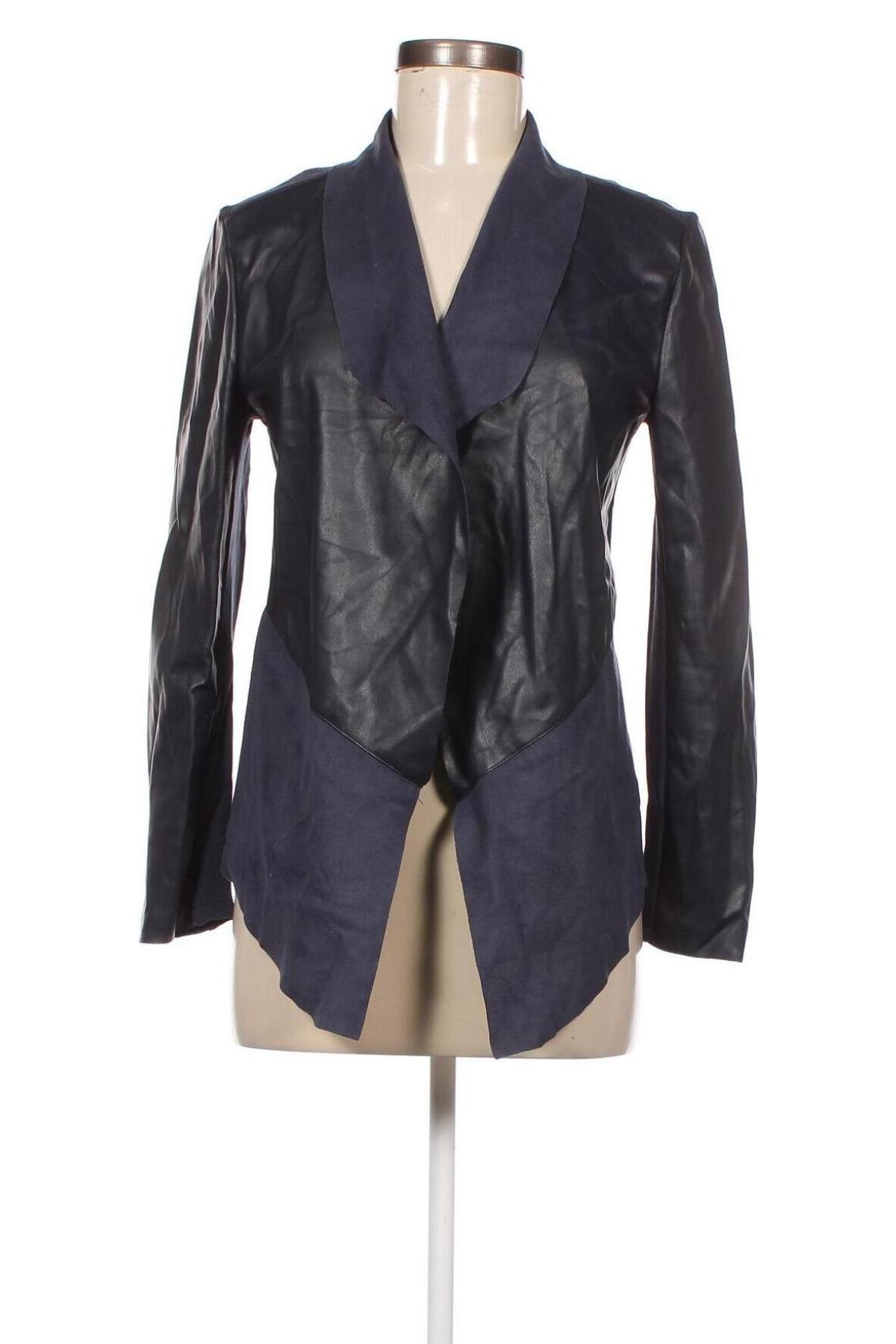 Dámska kožená bunda , Veľkosť M, Farba Modrá, Cena  5,56 €