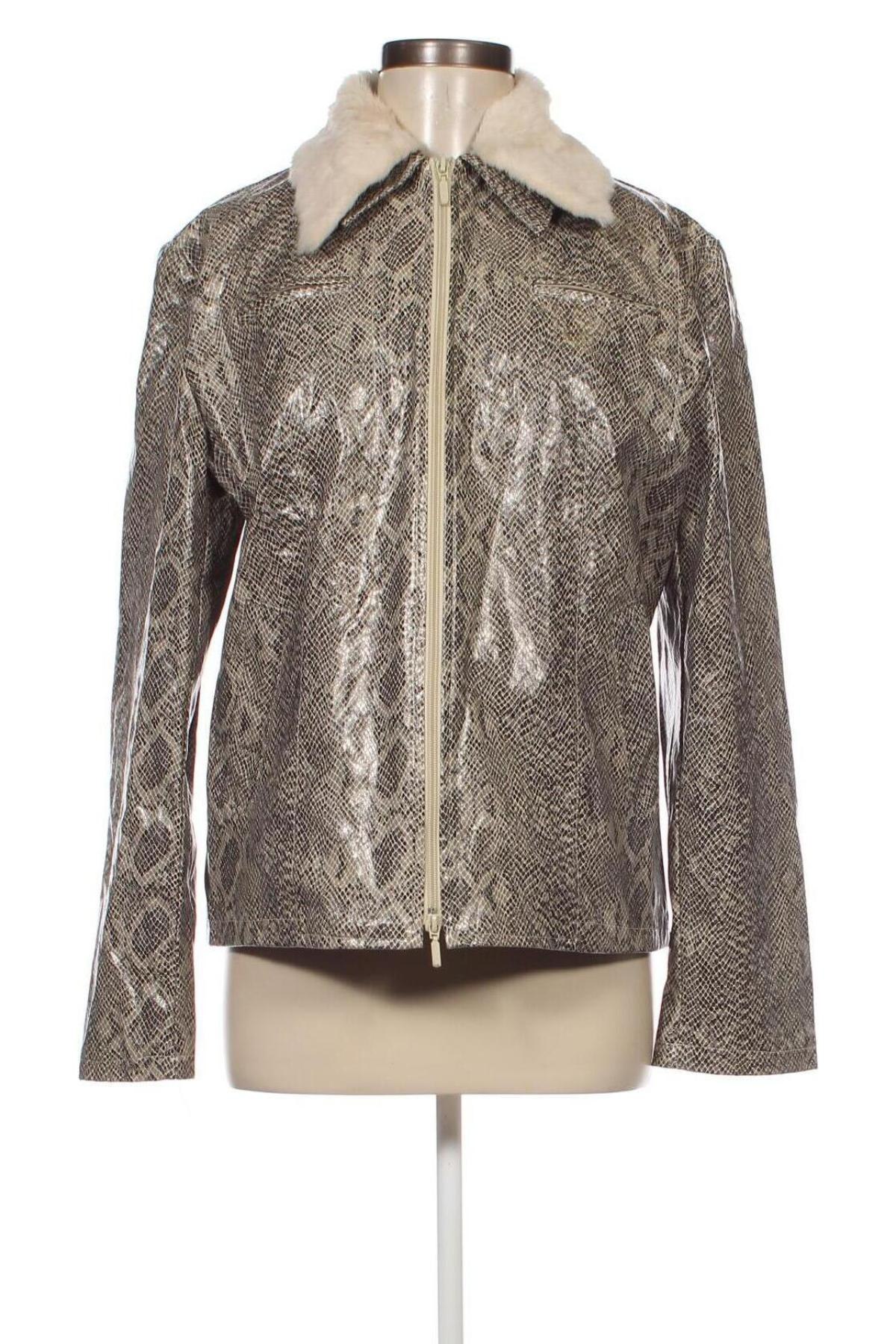 Dámská kožená bunda , Velikost XL, Barva Vícebarevné, Cena  164,00 Kč