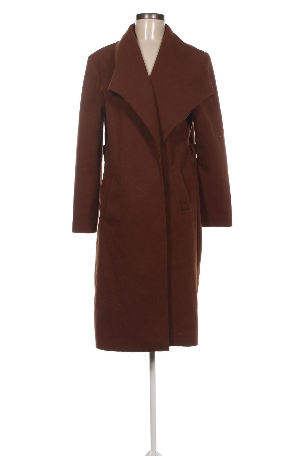 Дамско палто, Размер S, Цвят Кафяв, Цена 32,10 лв.