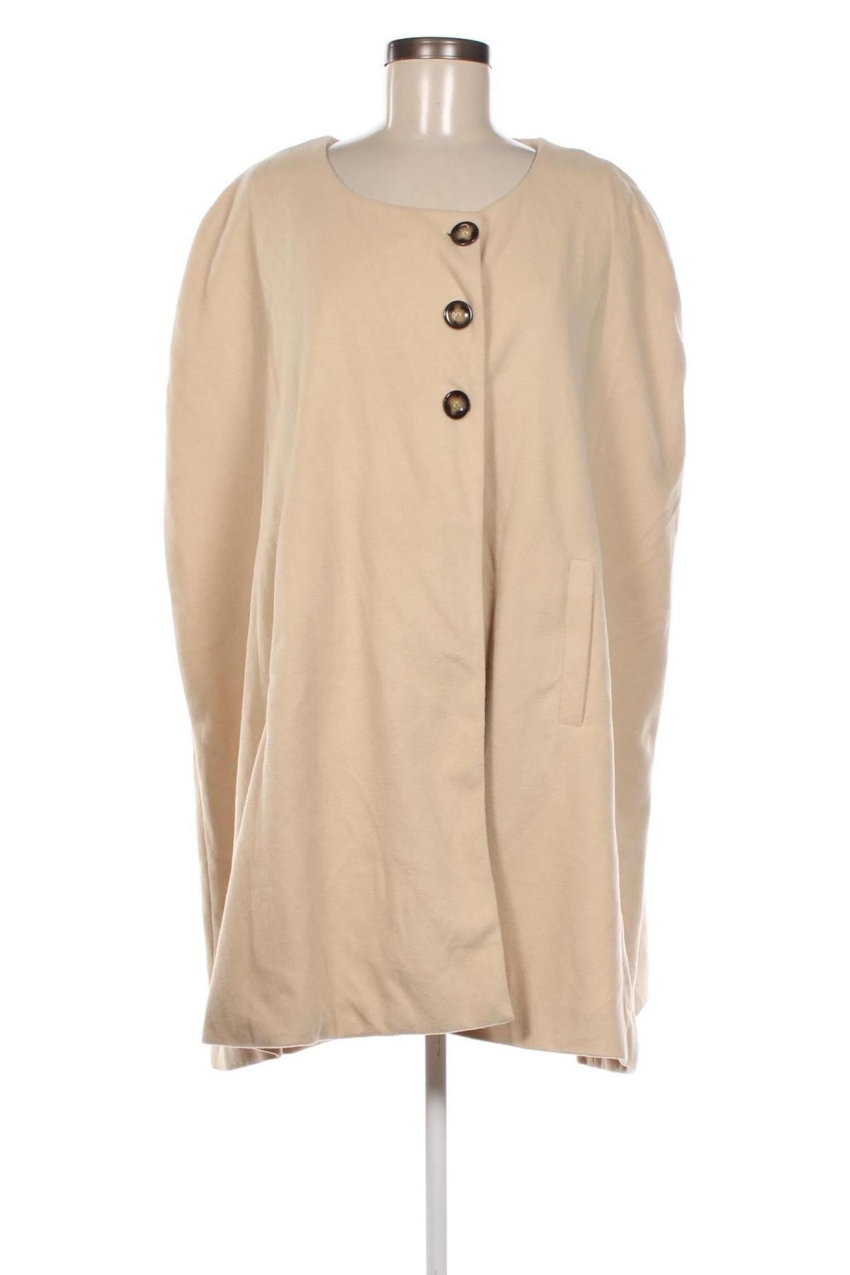Palton de femei Allegra K, Mărime XL, Culoare Bej, Preț 76,36 Lei
