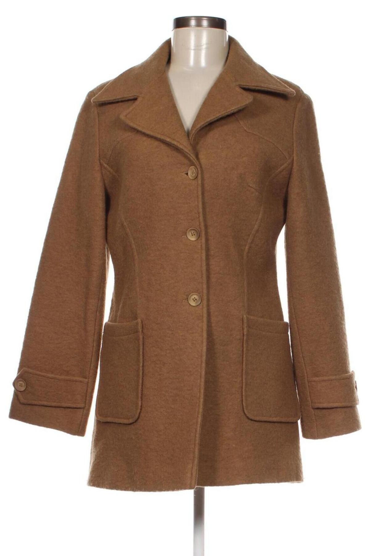 Дамско палто Attrattivo, Размер M, Цвят Кафяв, Цена 24,44 лв.