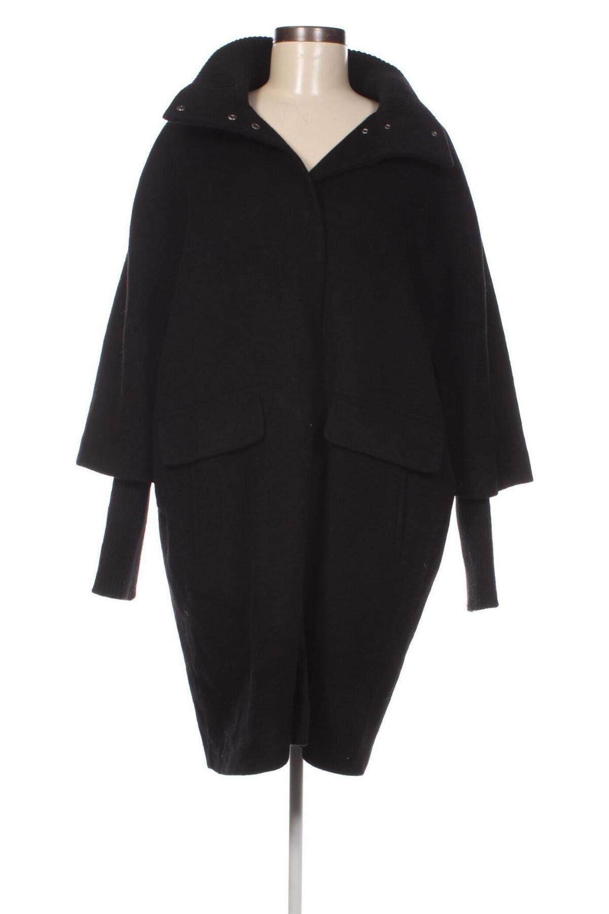 Дамско палто Comma,, Размер L, Цвят Черен, Цена 429,00 лв.