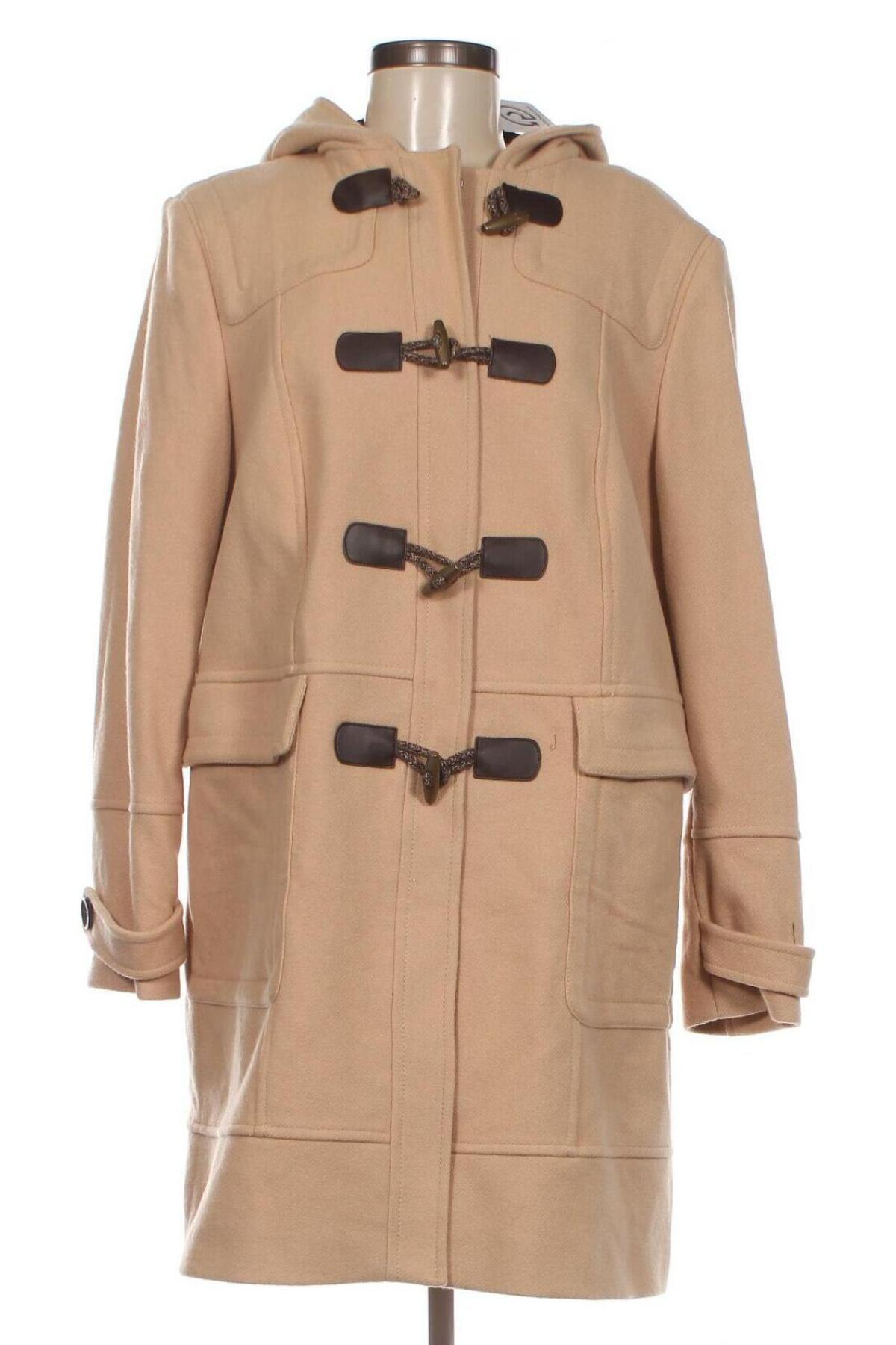 Γυναικείο παλτό Daniel Hechter, Μέγεθος XL, Χρώμα  Μπέζ, Τιμή 149,23 €