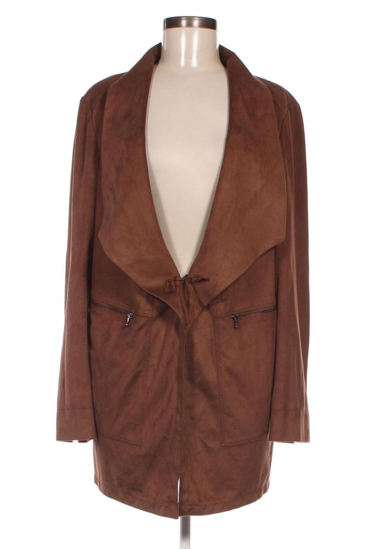 Дамско палто Gerry Weber, Размер L, Цвят Кафяв, Цена 16,64 лв.