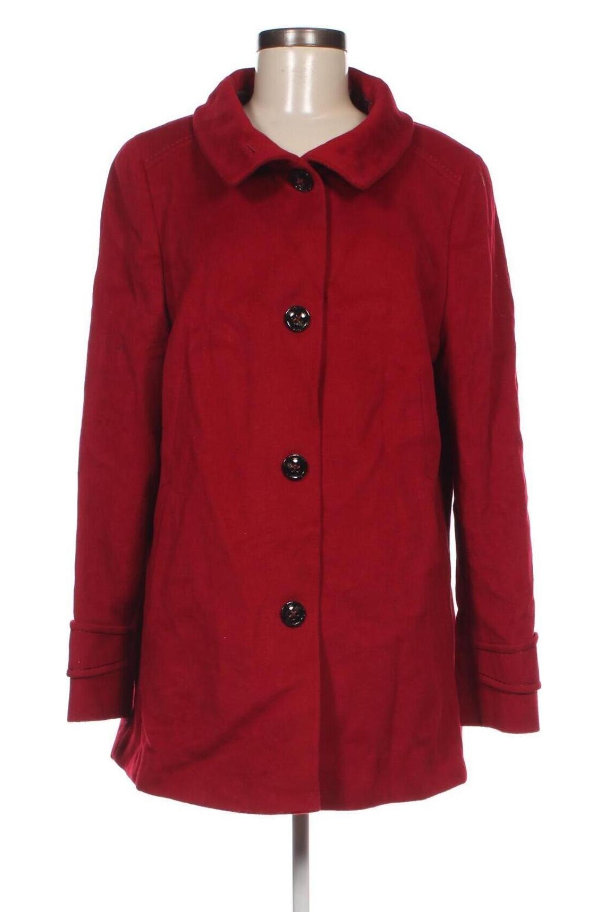 Γυναικείο παλτό Gil Bret, Μέγεθος L, Χρώμα Κόκκινο, Τιμή 26,35 €