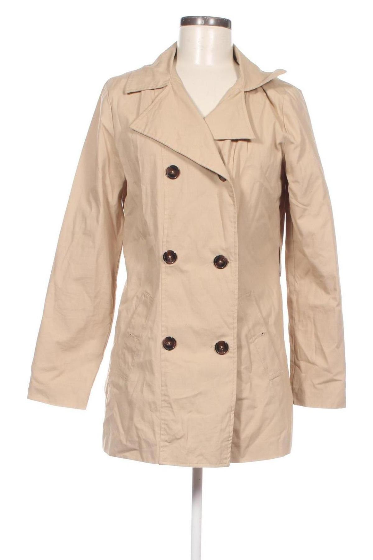 Γυναικείο παλτό Laura Torelli, Μέγεθος M, Χρώμα  Μπέζ, Τιμή 5,15 €