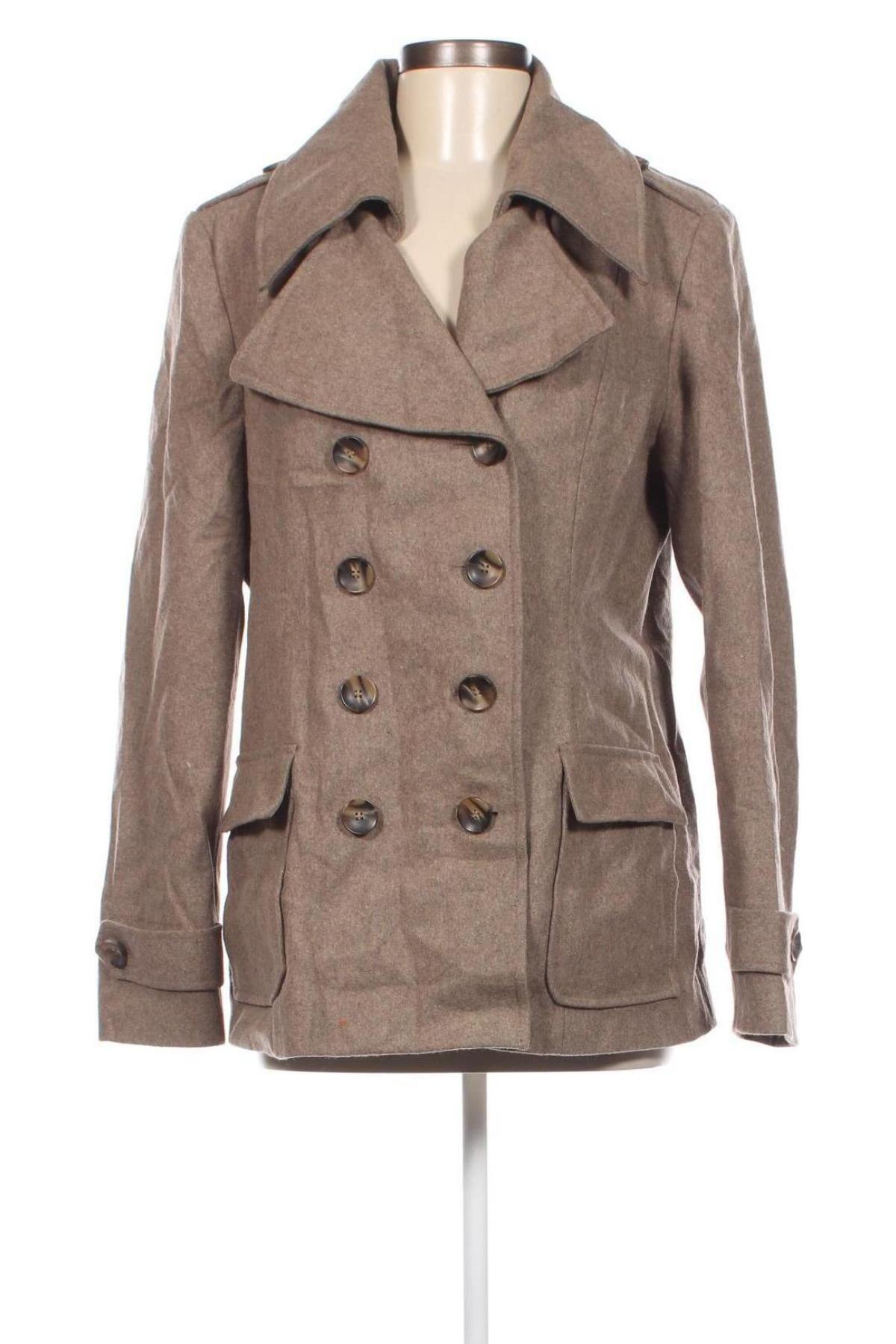 Γυναικείο παλτό New York & Company, Μέγεθος L, Χρώμα  Μπέζ, Τιμή 9,80 €