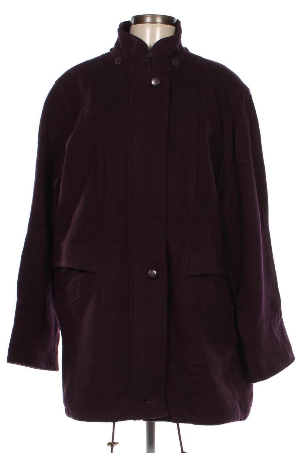 Dámský kabát  Peter Hahn, Velikost XL, Barva Fialová, Cena  617,00 Kč