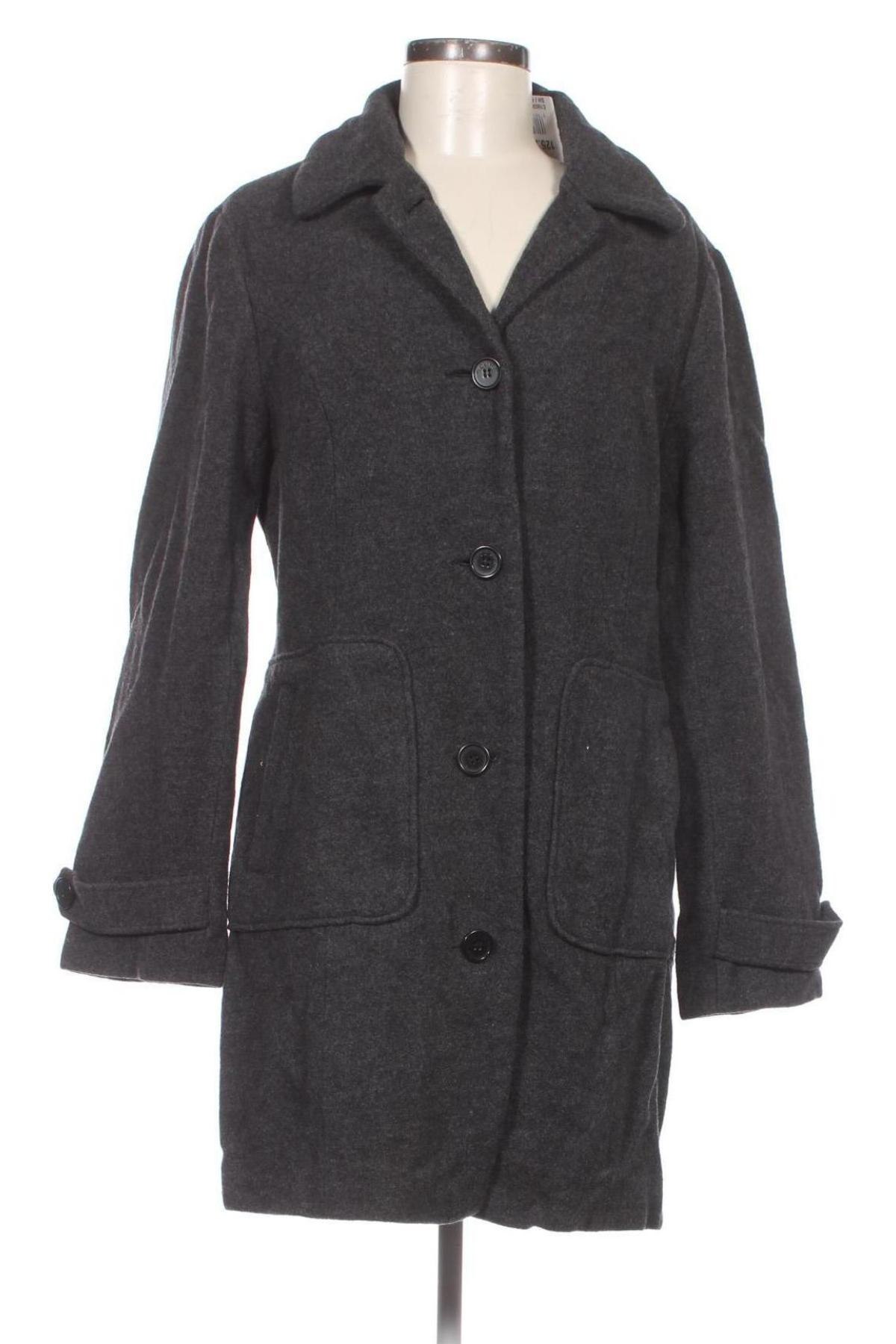 Дамско палто S.Oliver, Размер M, Цвят Сив, Цена 29,10 лв.