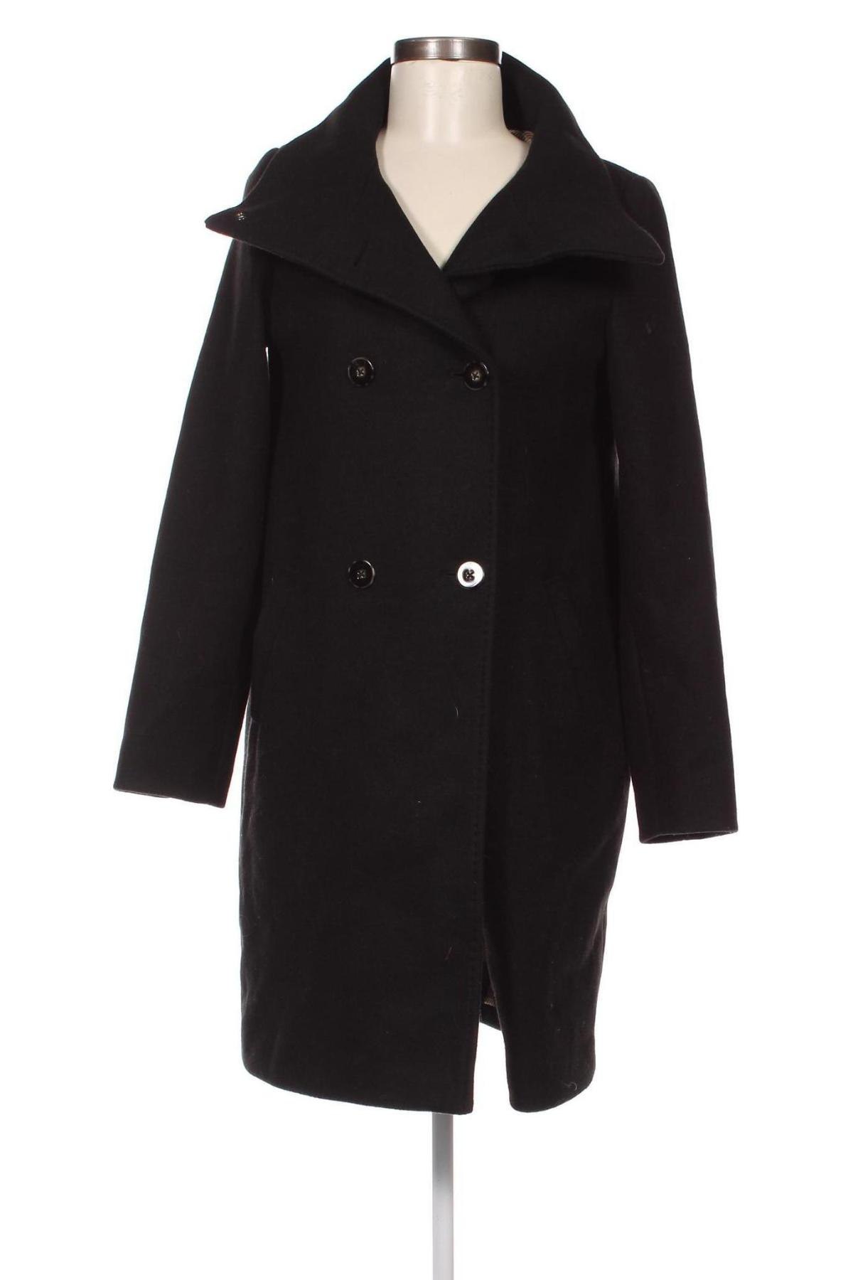 Γυναικείο παλτό S.Oliver Black Label, Μέγεθος XS, Χρώμα Μαύρο, Τιμή 105,41 €