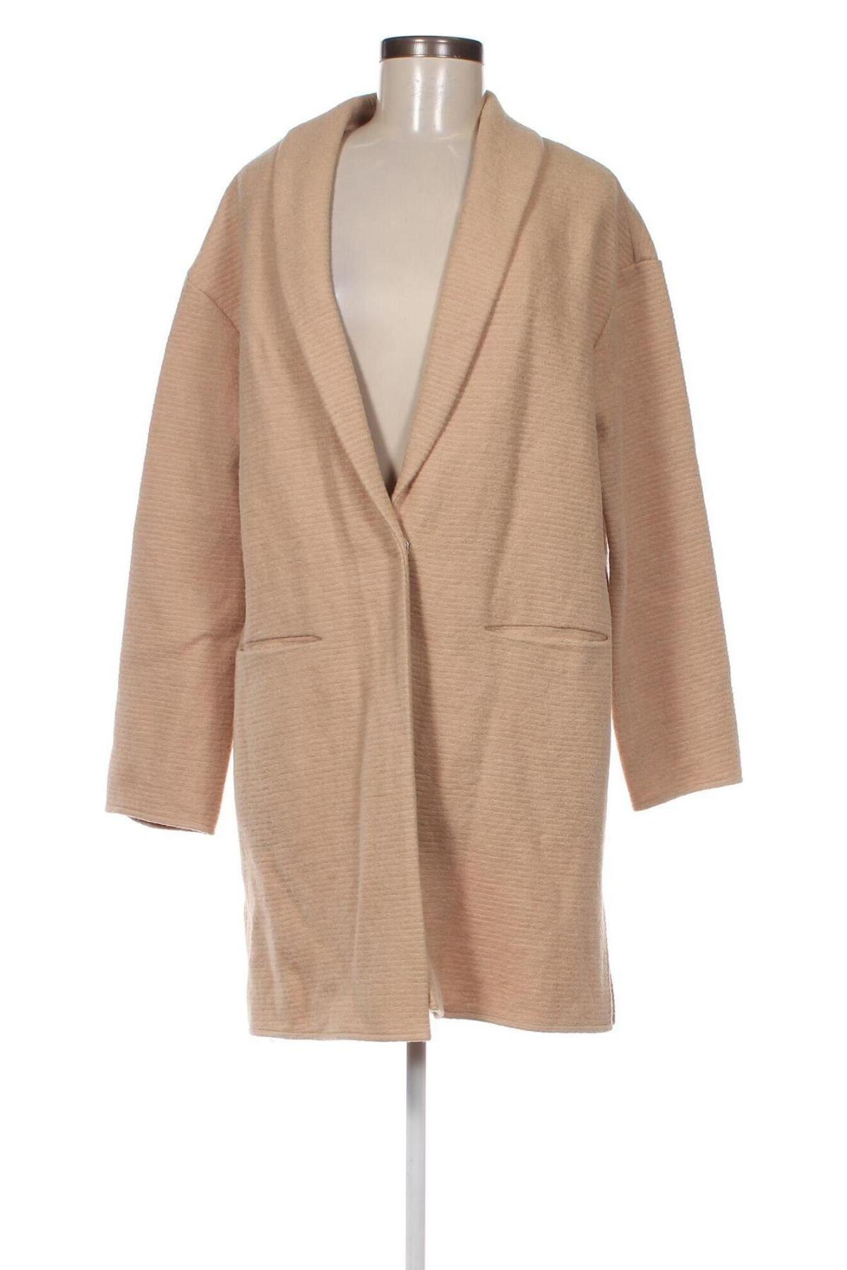 Дамско палто VILA, Размер M, Цвят Бежов, Цена 18,97 лв.