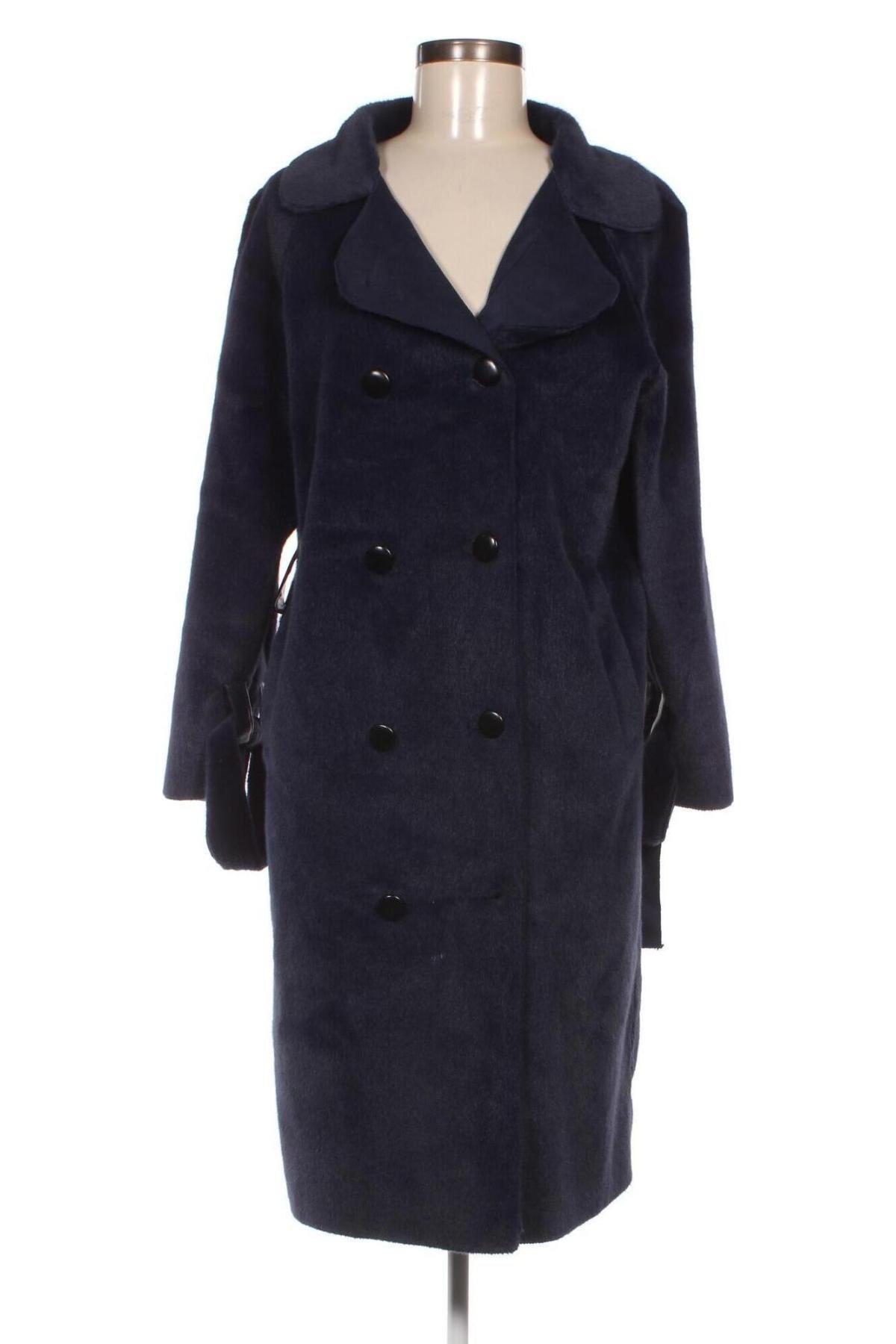 Γυναικείο παλτό Voyelles, Μέγεθος M, Χρώμα Μπλέ, Τιμή 14,56 €