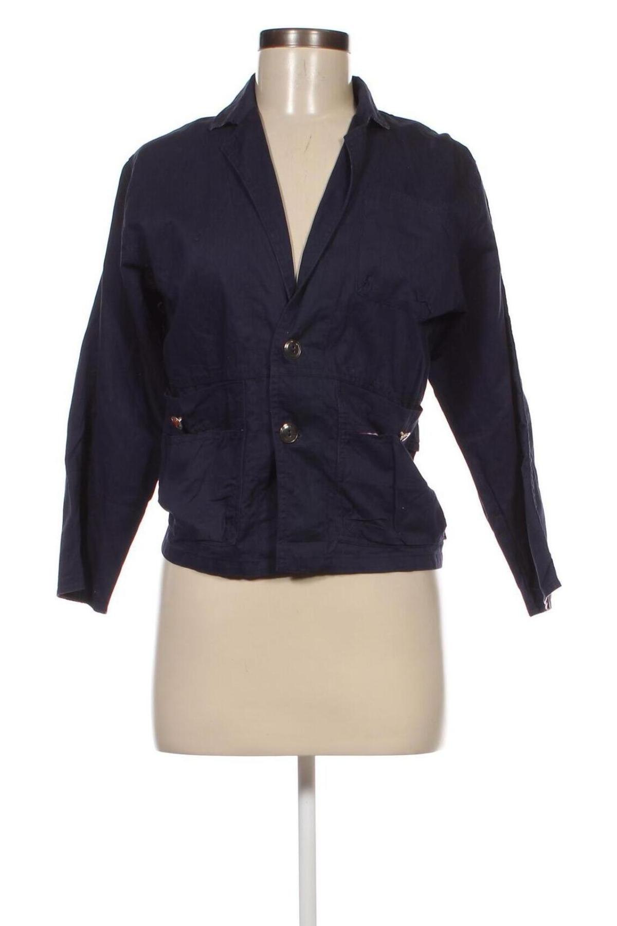 Damen Blazer, Größe M, Farbe Blau, Preis 6,49 €