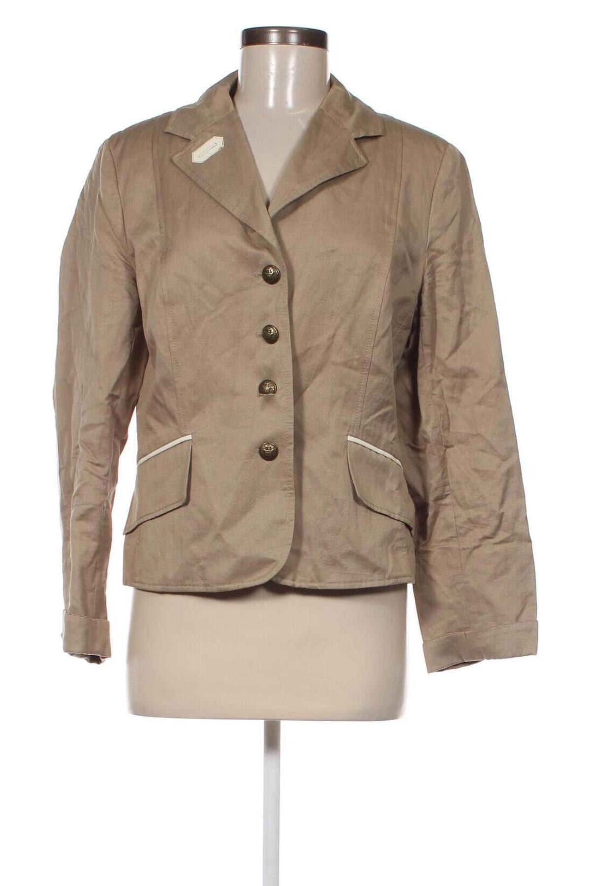 Damen Blazer, Größe L, Farbe Beige, Preis 4,59 €