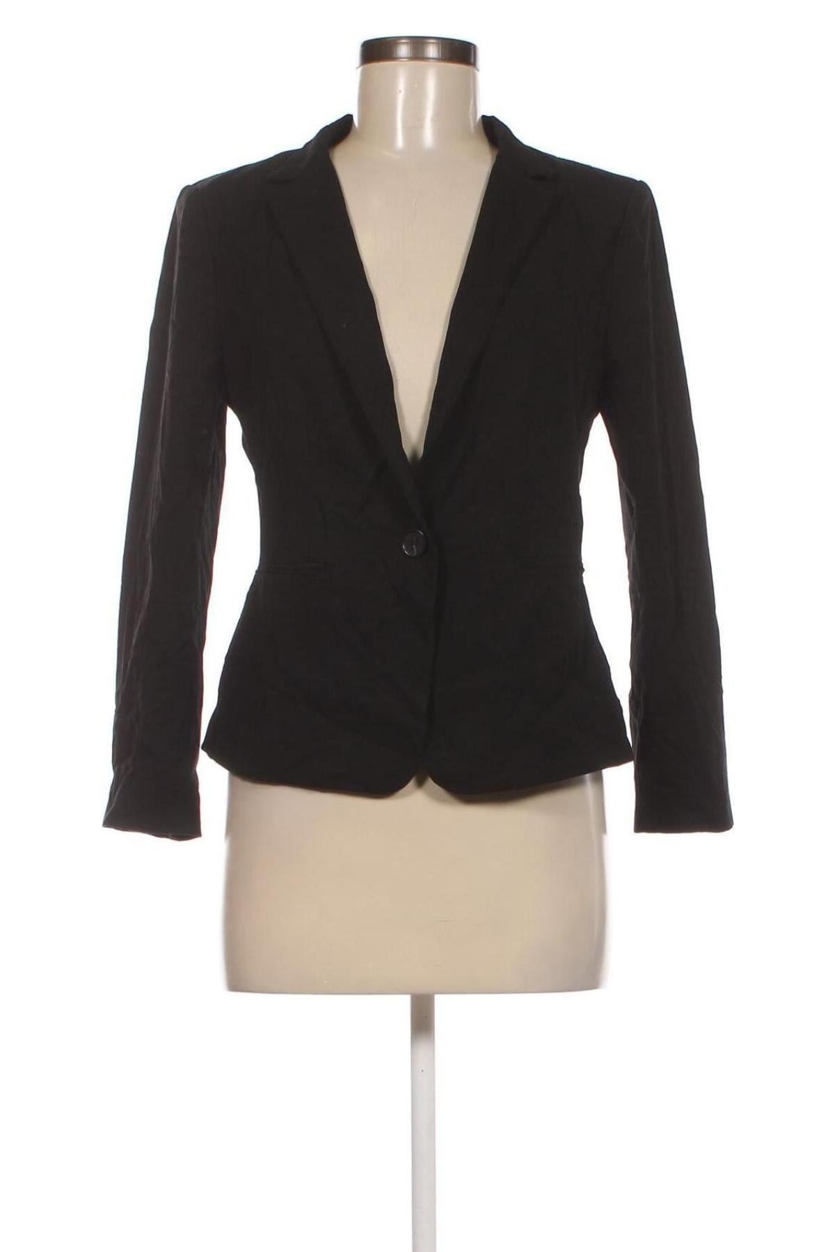 Дамско сако Ann Taylor, Размер S, Цвят Черен, Цена 20,25 лв.
