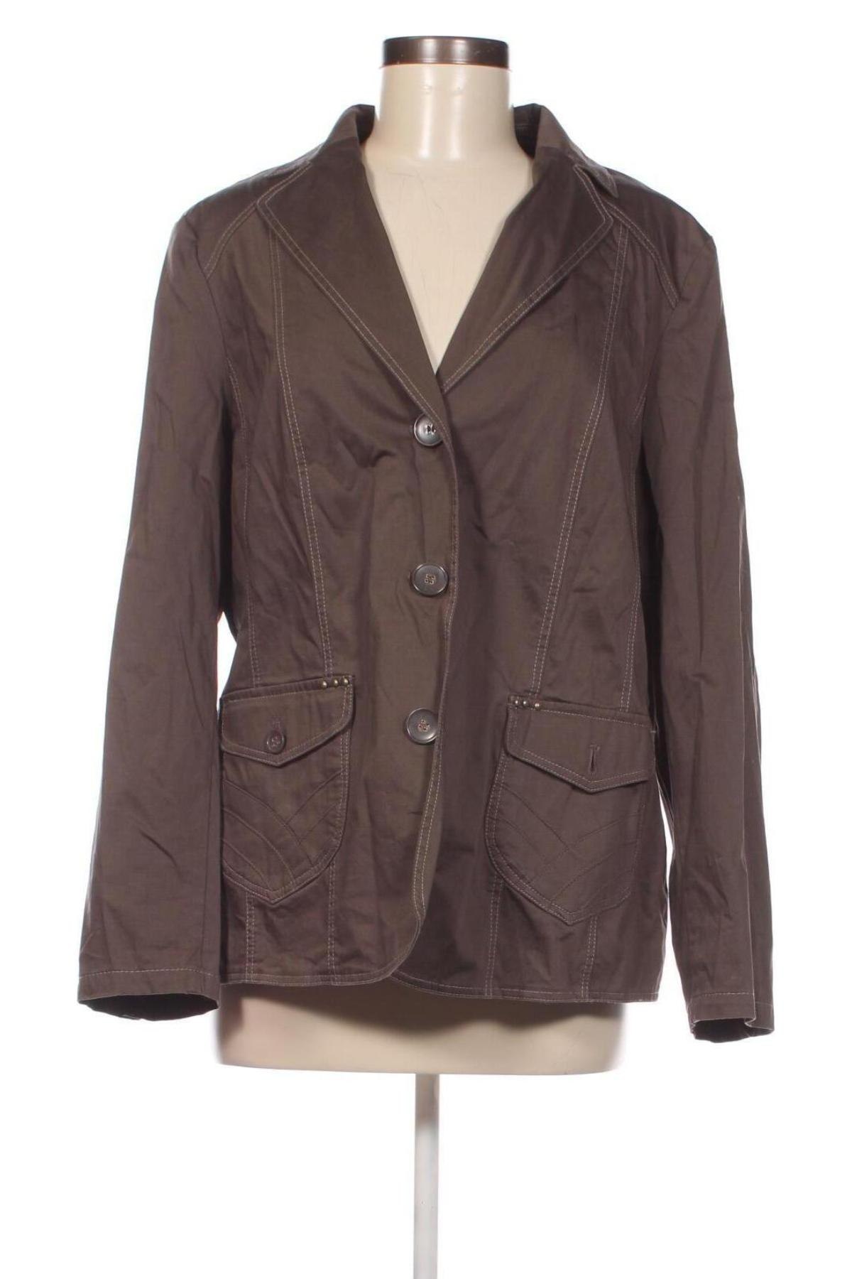 Γυναικείο σακάκι Gelco, Μέγεθος XL, Χρώμα Γκρί, Τιμή 7,08 €