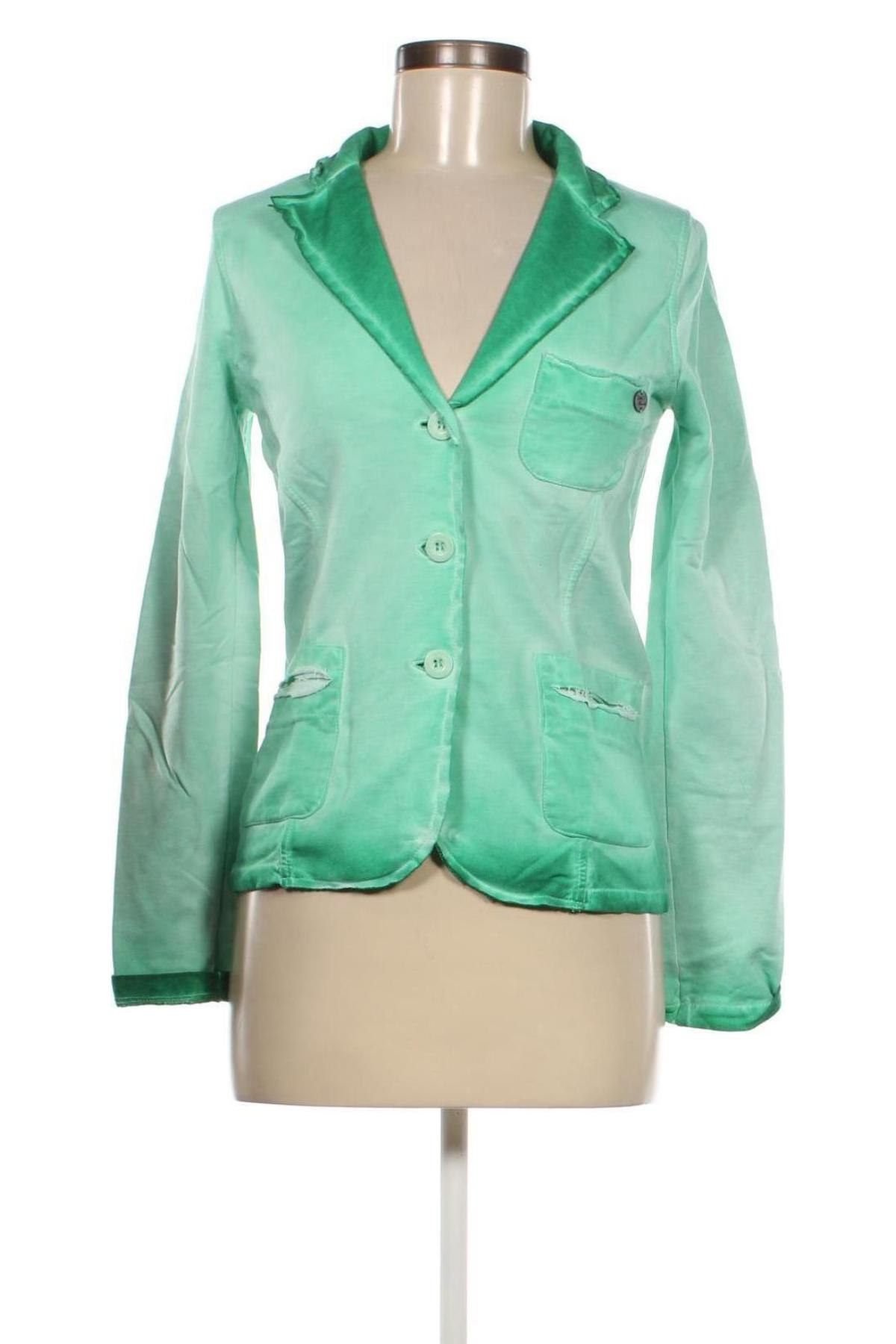 Дамско сако Little Marcel, Размер S, Цвят Зелен, Цена 24,50 лв.